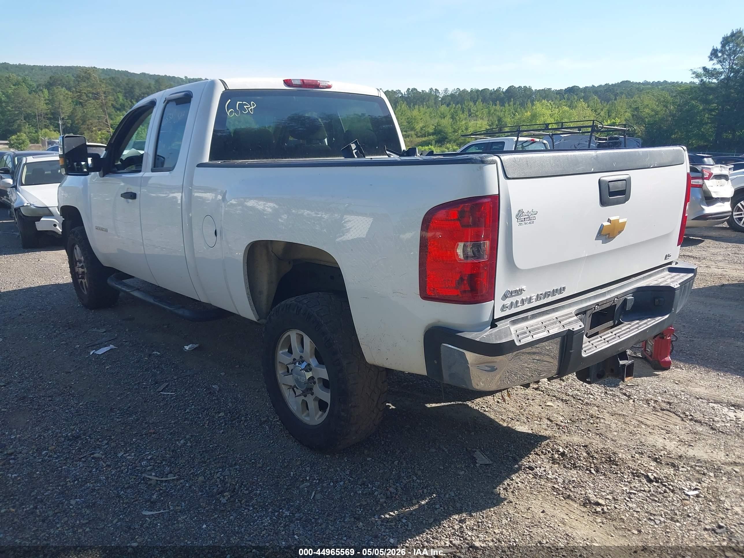 2013 Chevrolet Silverado 2500hd Work Truck White vin: 1GC2CVCB1DZ343587