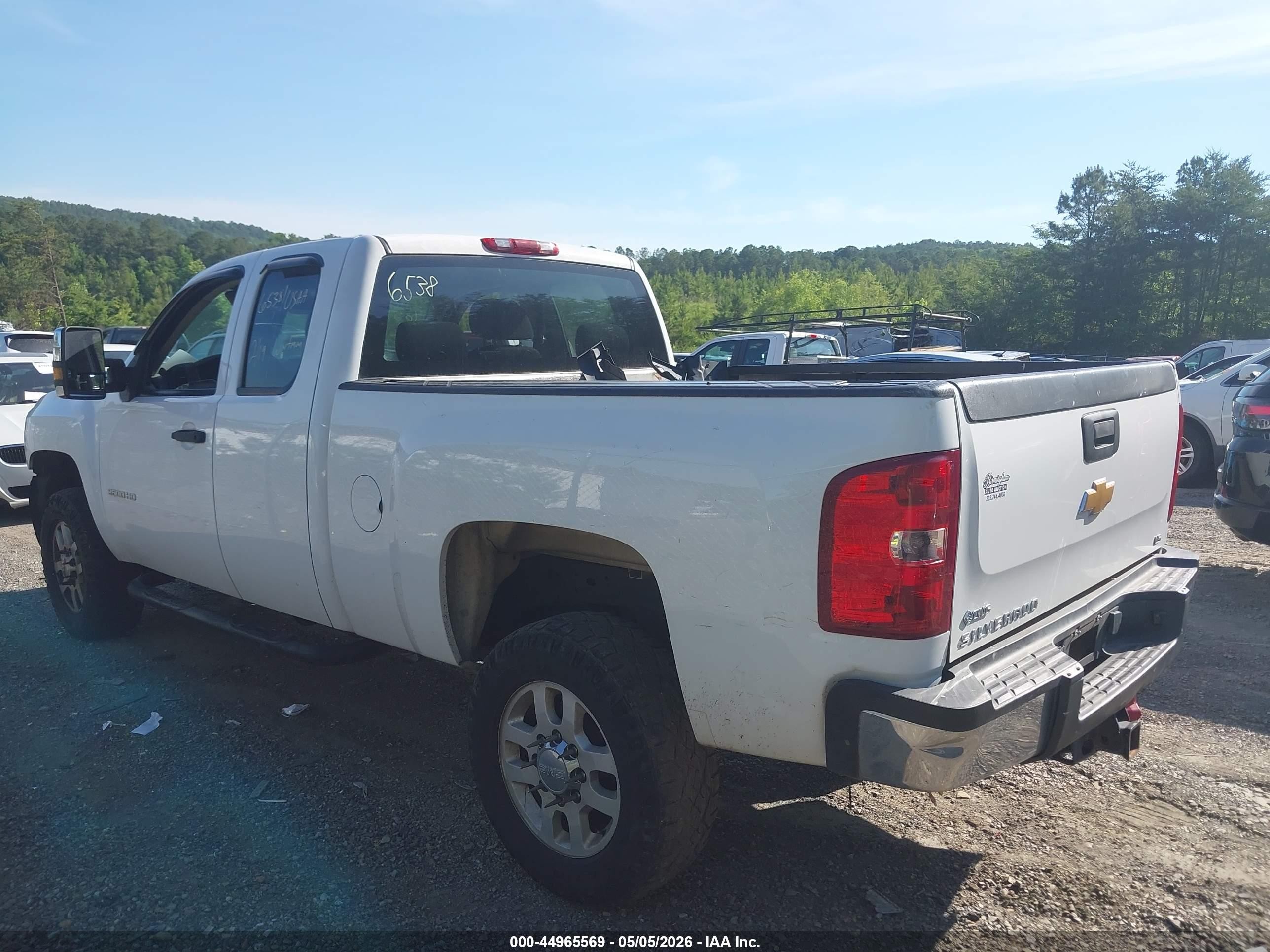 2013 Chevrolet Silverado 2500hd Work Truck White vin: 1GC2CVCB1DZ343587