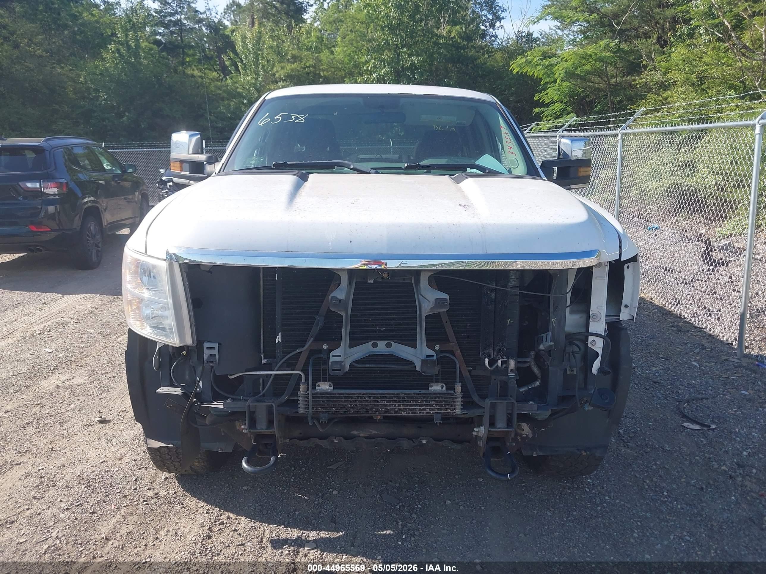 2013 Chevrolet Silverado 2500hd Work Truck White vin: 1GC2CVCB1DZ343587