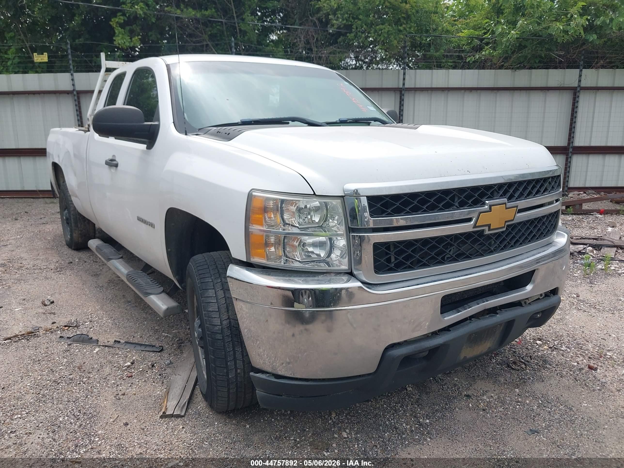 2012 Chevrolet Silverado 2500hd Work Truck White vin: 1GC2CVCG2CZ267596
