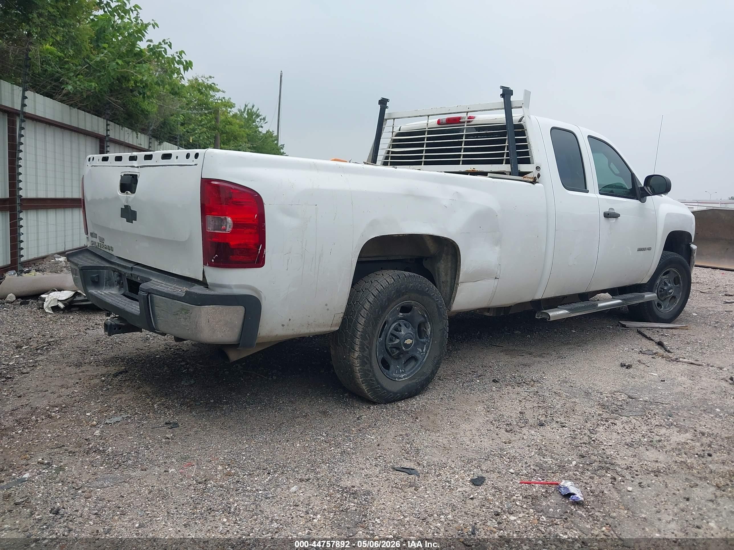 2012 Chevrolet Silverado 2500hd Work Truck White vin: 1GC2CVCG2CZ267596