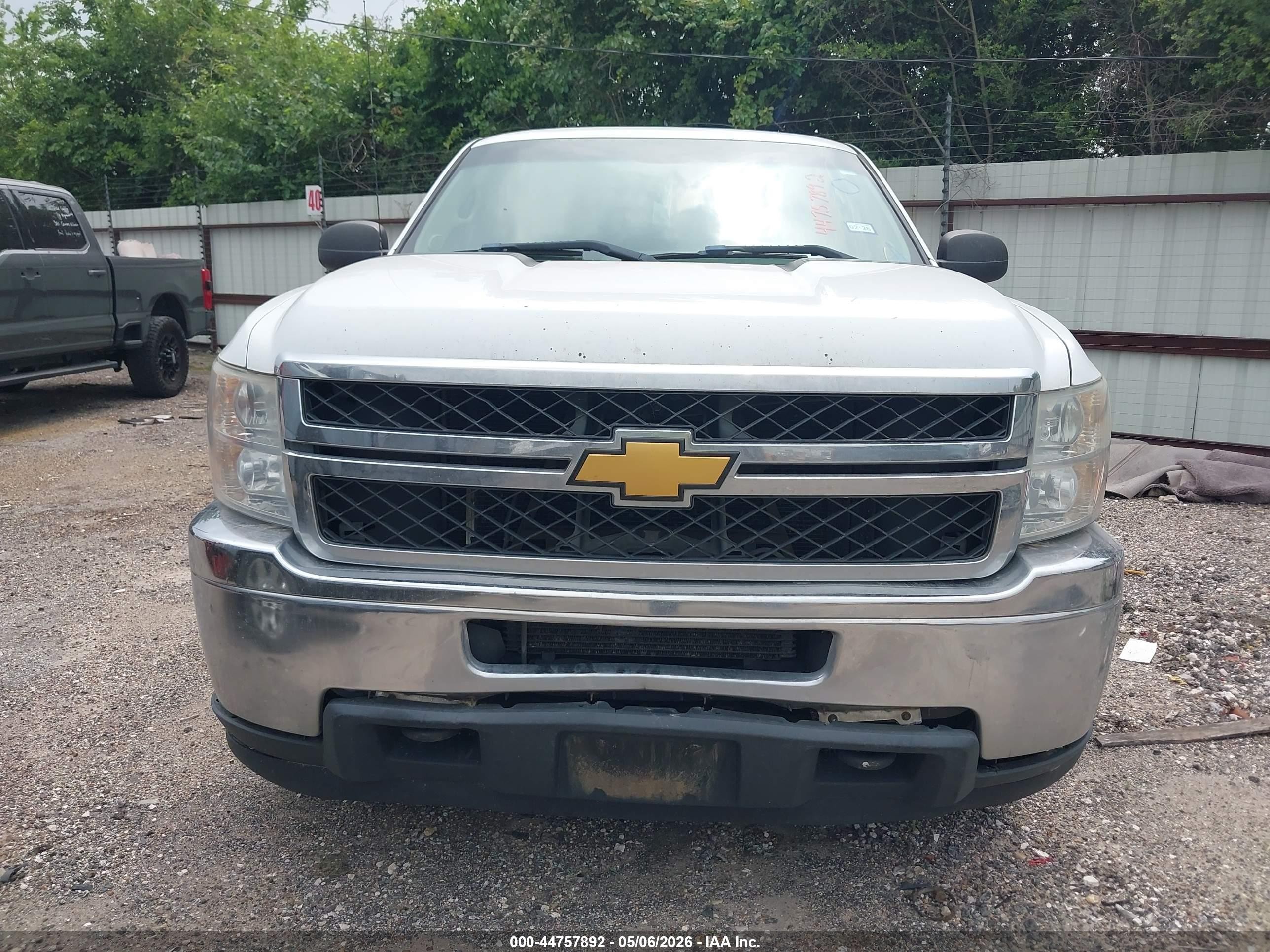2012 Chevrolet Silverado 2500hd Work Truck White vin: 1GC2CVCG2CZ267596