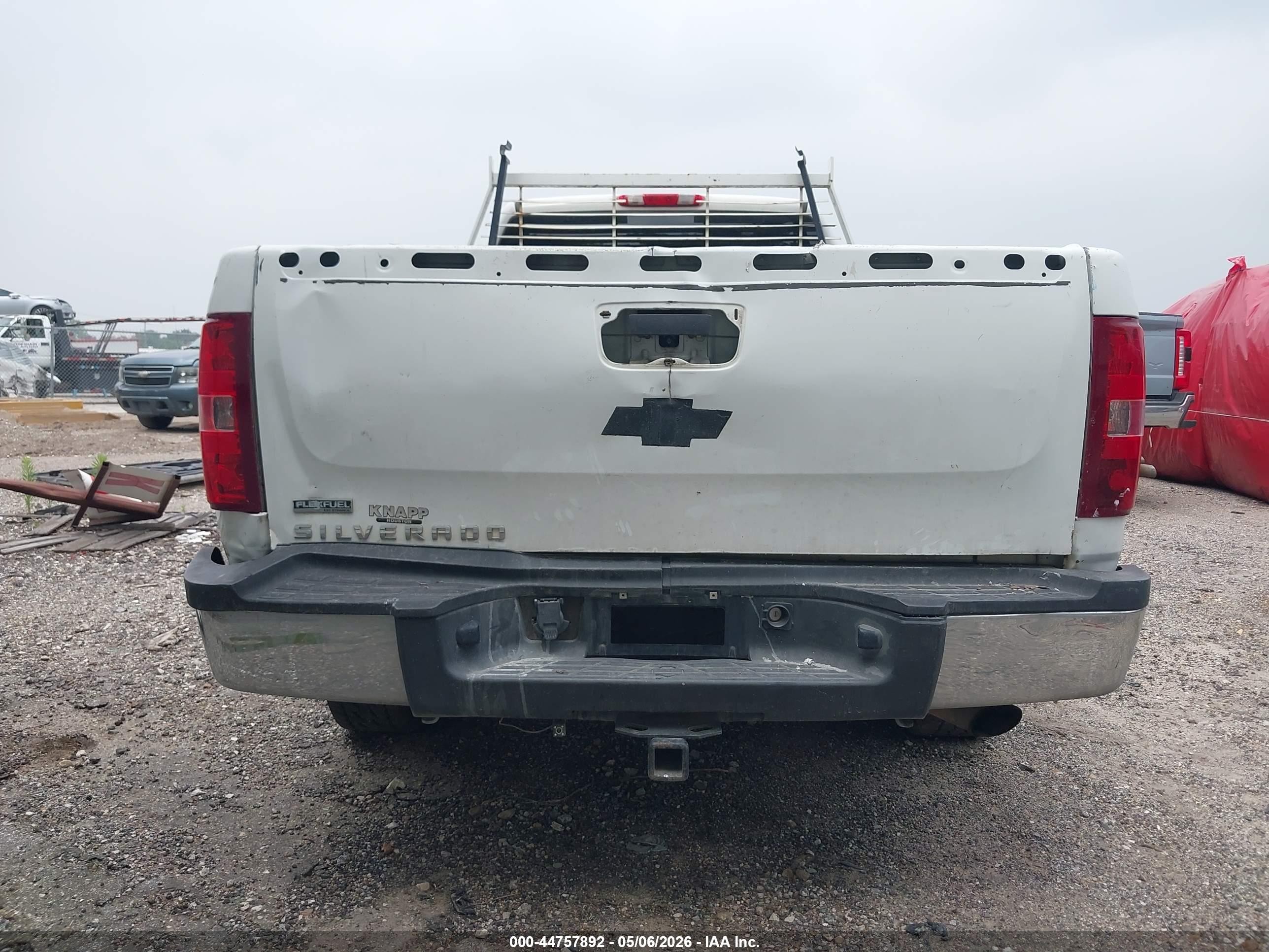 2012 Chevrolet Silverado 2500hd Work Truck White vin: 1GC2CVCG2CZ267596