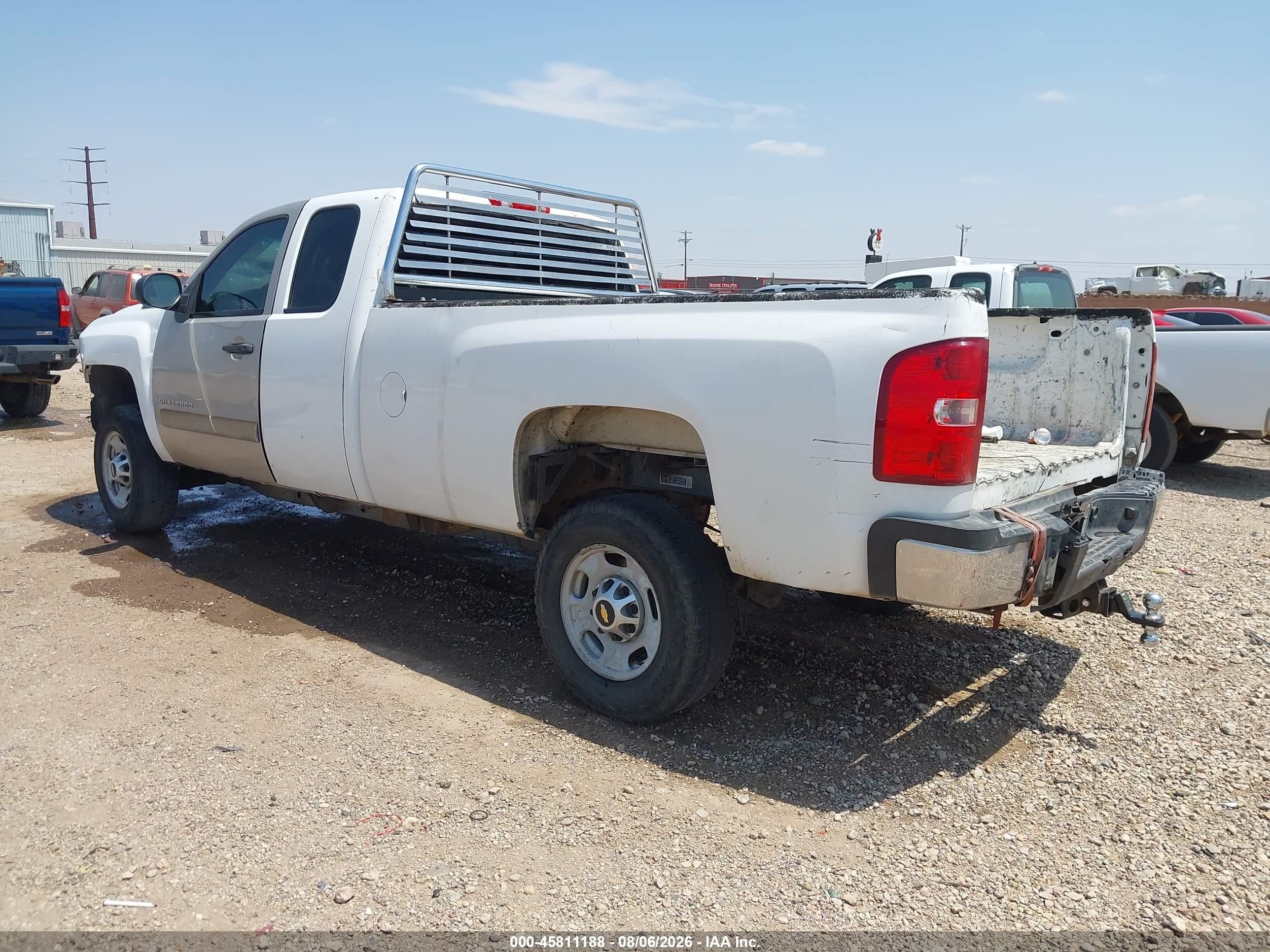 2011 Chevrolet Silverado 2500hd Work Truck White vin: 1GC2CVCG3BZ460287