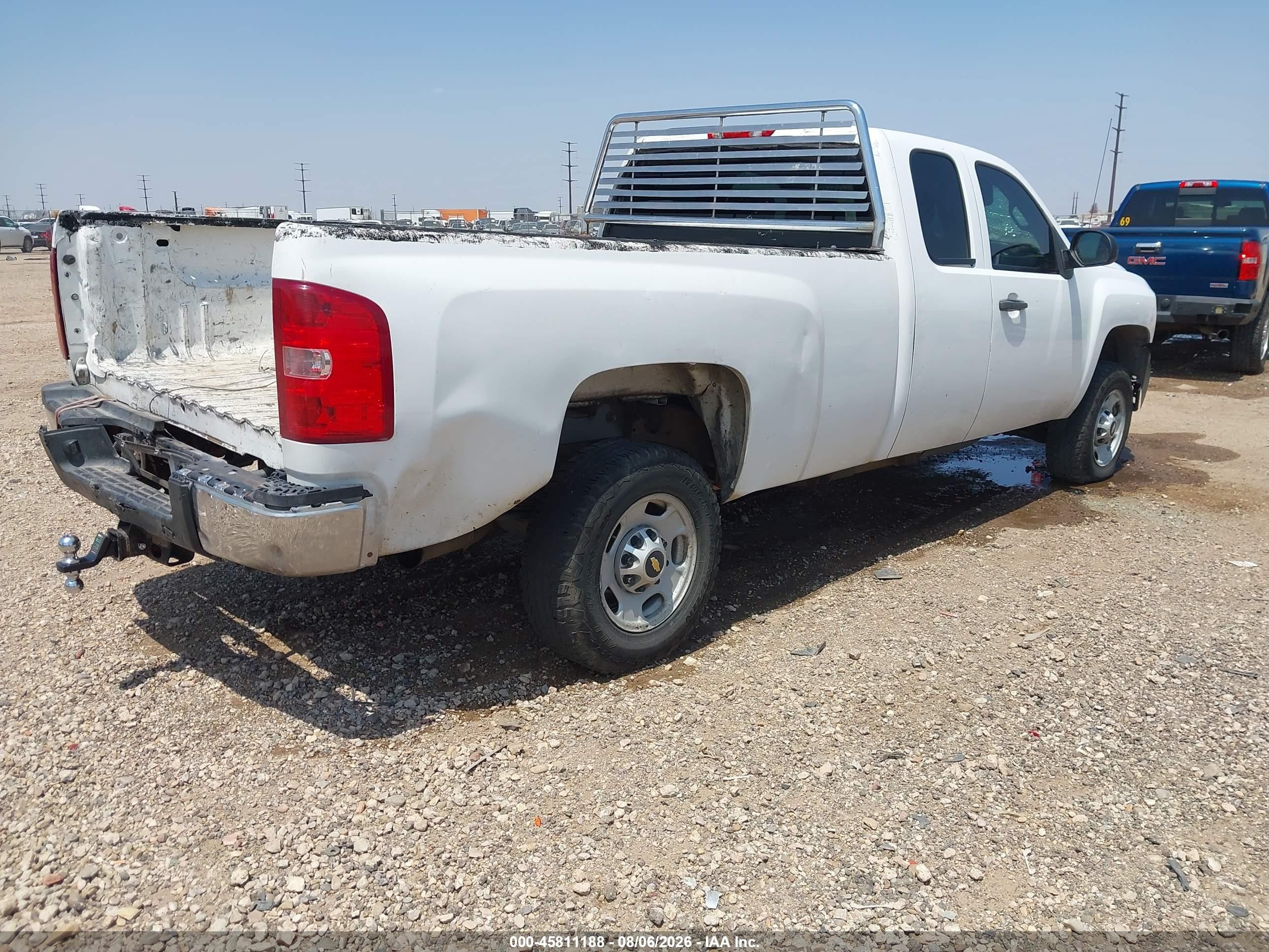 2011 Chevrolet Silverado 2500hd Work Truck White vin: 1GC2CVCG3BZ460287