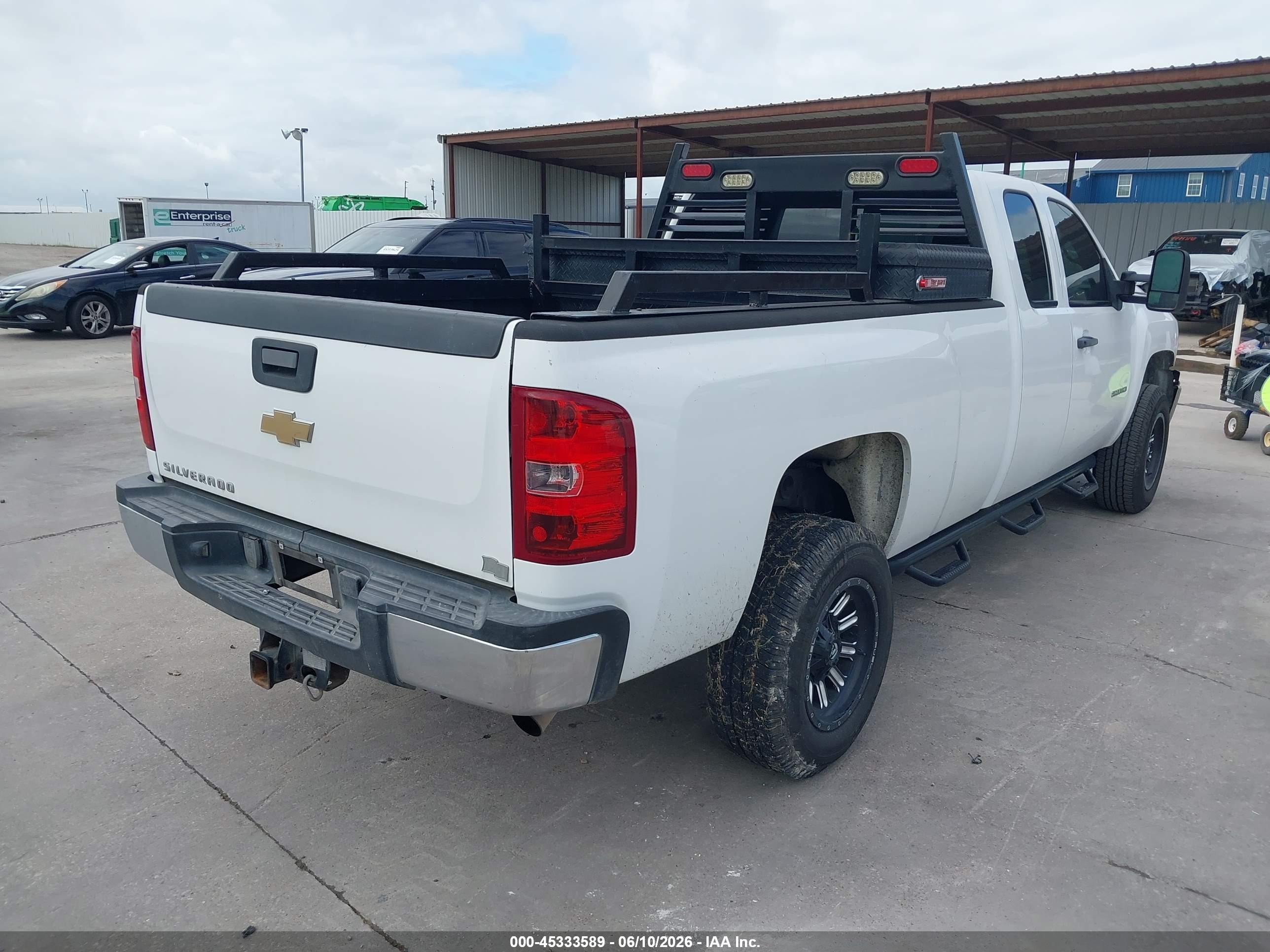 2011 Chevrolet Silverado 2500hd Work Truck Белый vin: 1GC2CVCGXBZ458326