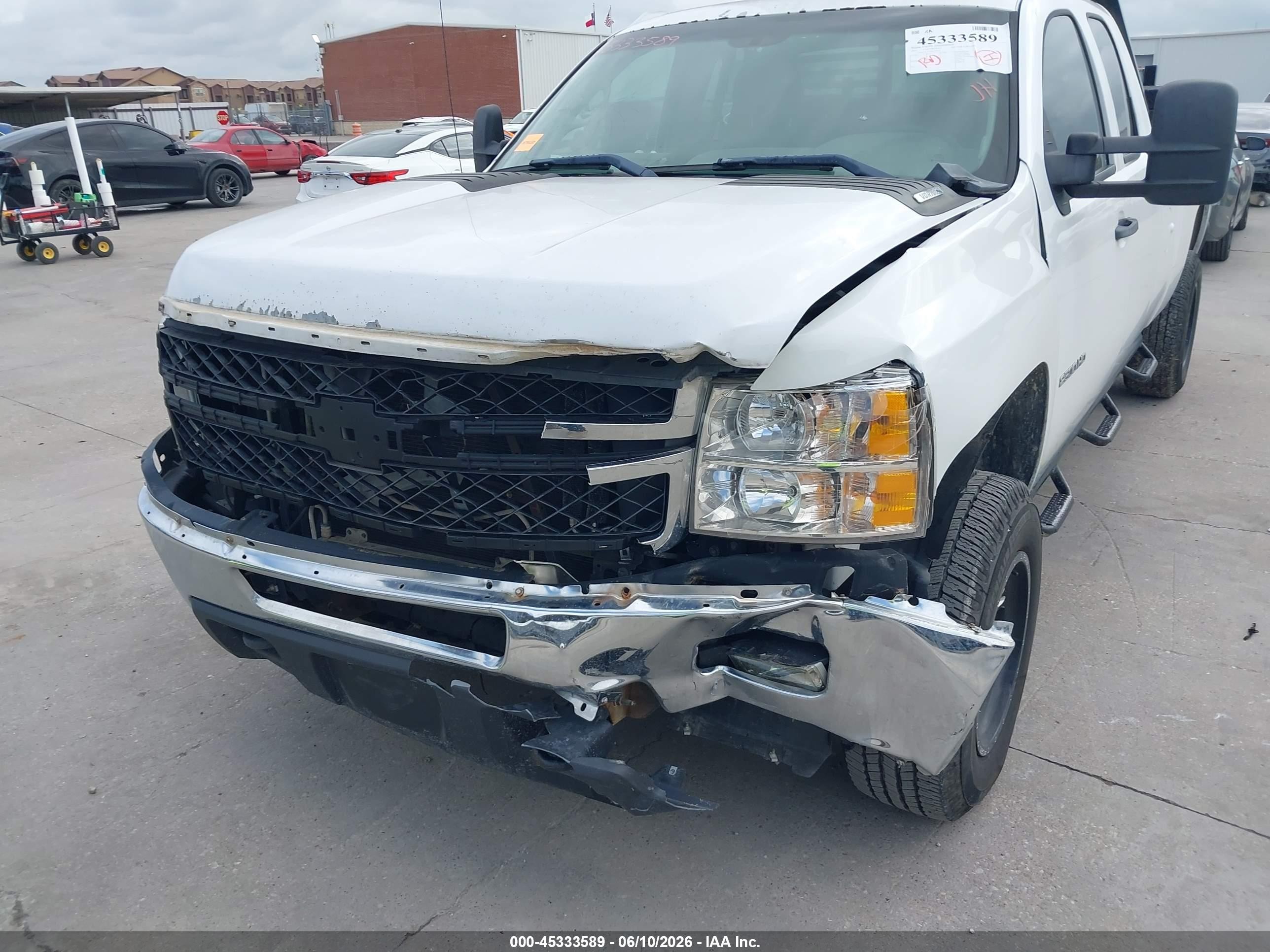 2011 Chevrolet Silverado 2500hd Work Truck Белый vin: 1GC2CVCGXBZ458326