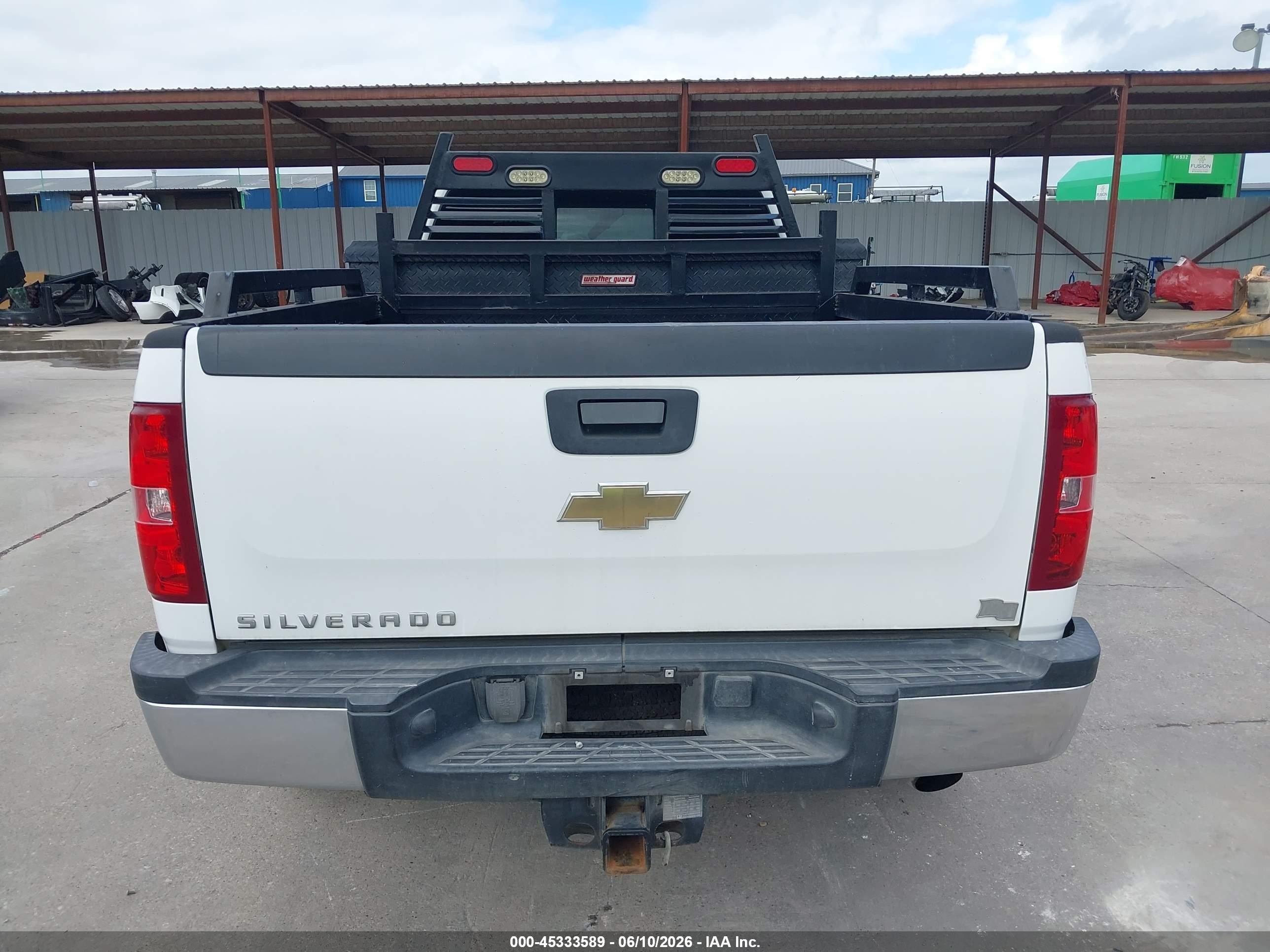 2011 Chevrolet Silverado 2500hd Work Truck Белый vin: 1GC2CVCGXBZ458326
