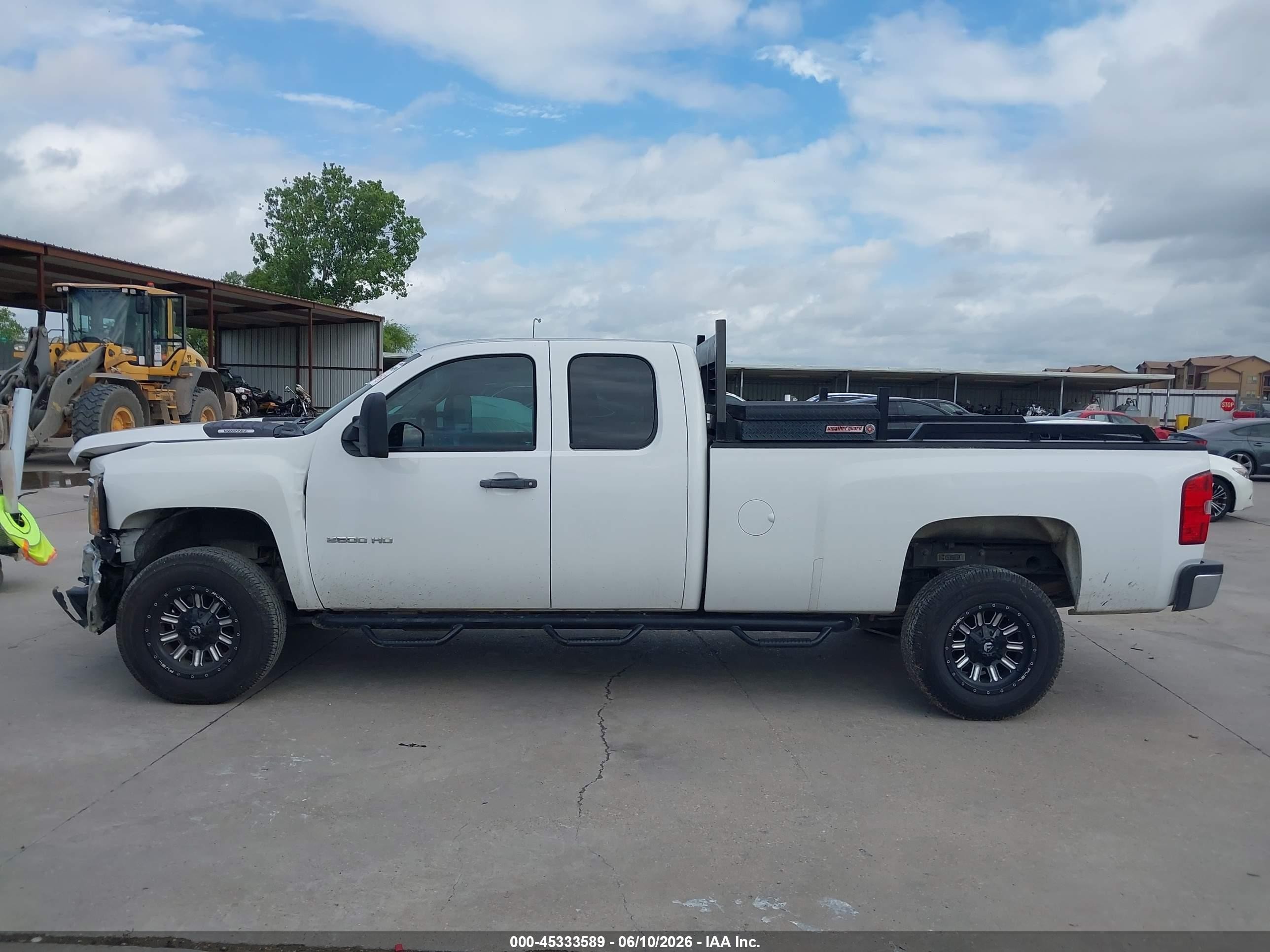 2011 Chevrolet Silverado 2500hd Work Truck Белый vin: 1GC2CVCGXBZ458326