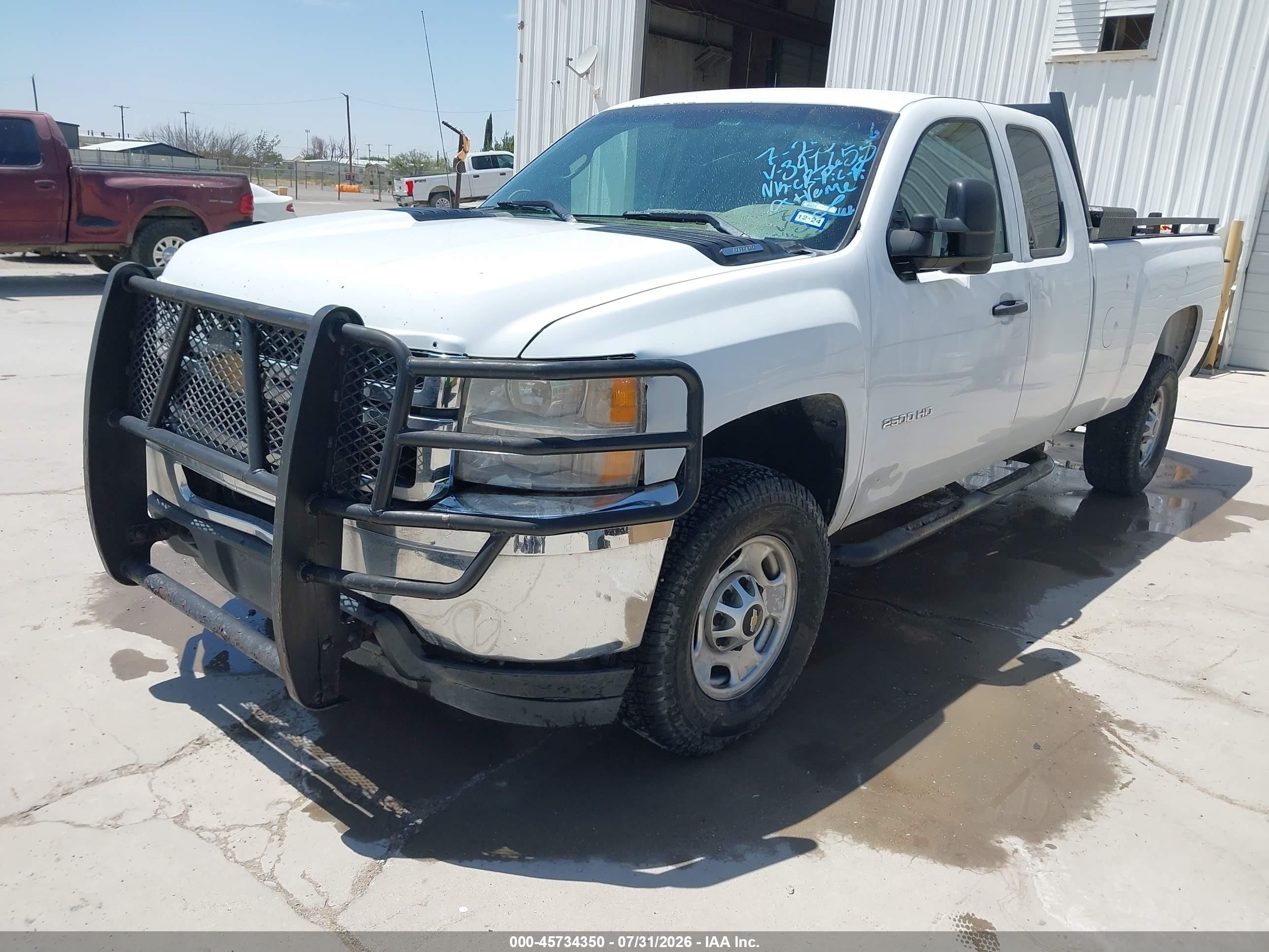 2013 Chevrolet Silverado 2500hd Work Truck Белый vin: 1GC2CVCGXDZ341655