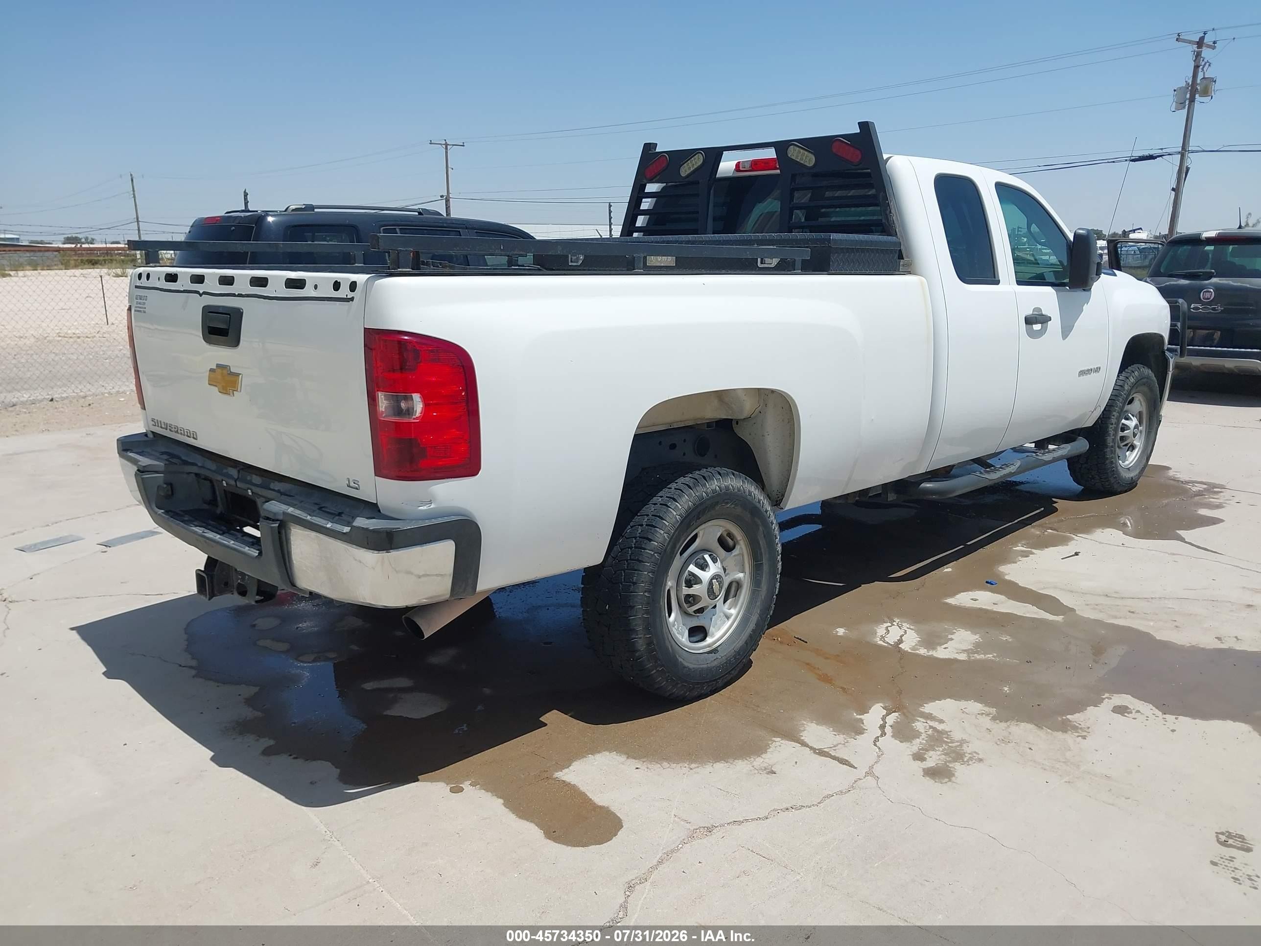 2013 Chevrolet Silverado 2500hd Work Truck Белый vin: 1GC2CVCGXDZ341655