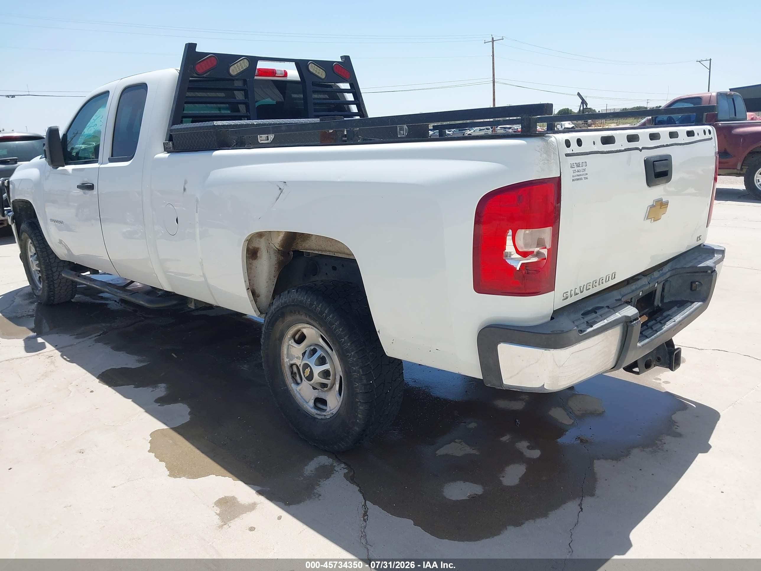 2013 Chevrolet Silverado 2500hd Work Truck Белый vin: 1GC2CVCGXDZ341655