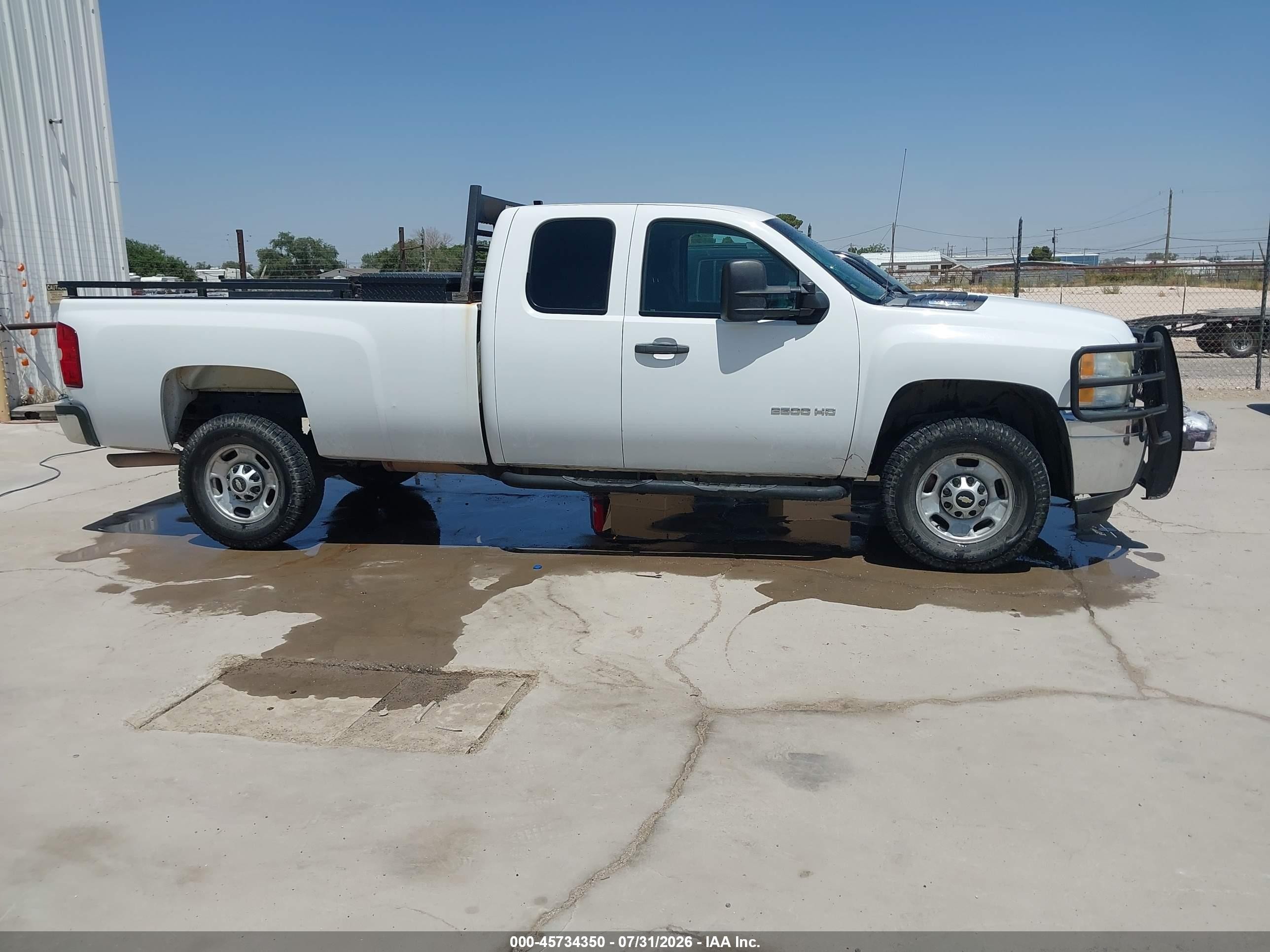 2013 Chevrolet Silverado 2500hd Work Truck Белый vin: 1GC2CVCGXDZ341655
