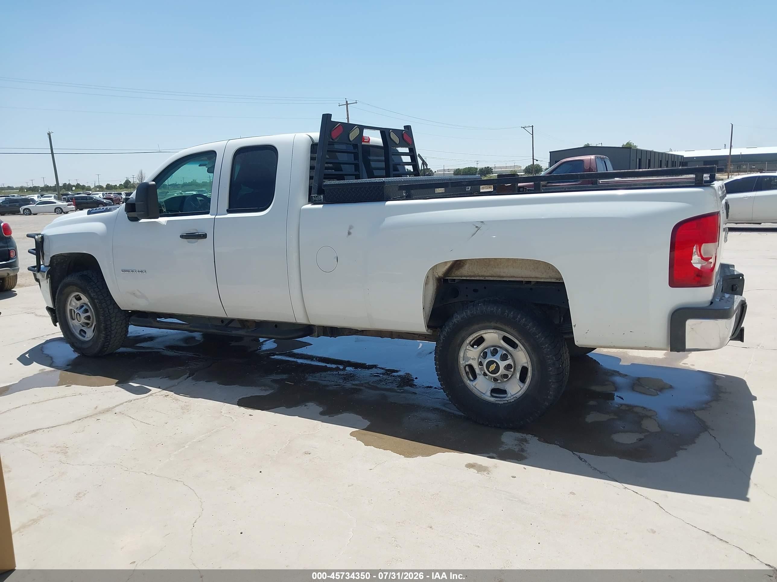 2013 Chevrolet Silverado 2500hd Work Truck Белый vin: 1GC2CVCGXDZ341655