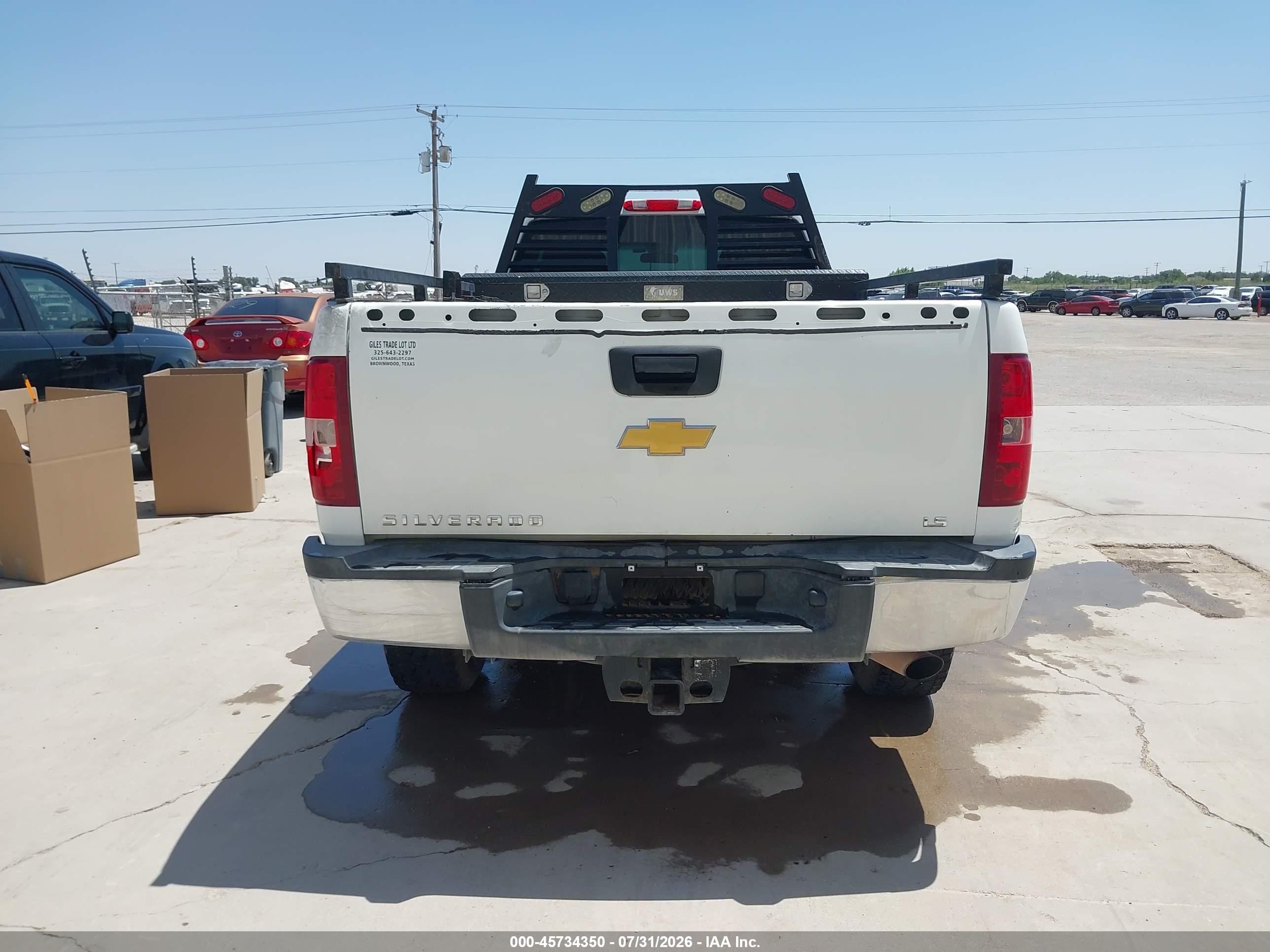 2013 Chevrolet Silverado 2500hd Work Truck Белый vin: 1GC2CVCGXDZ341655