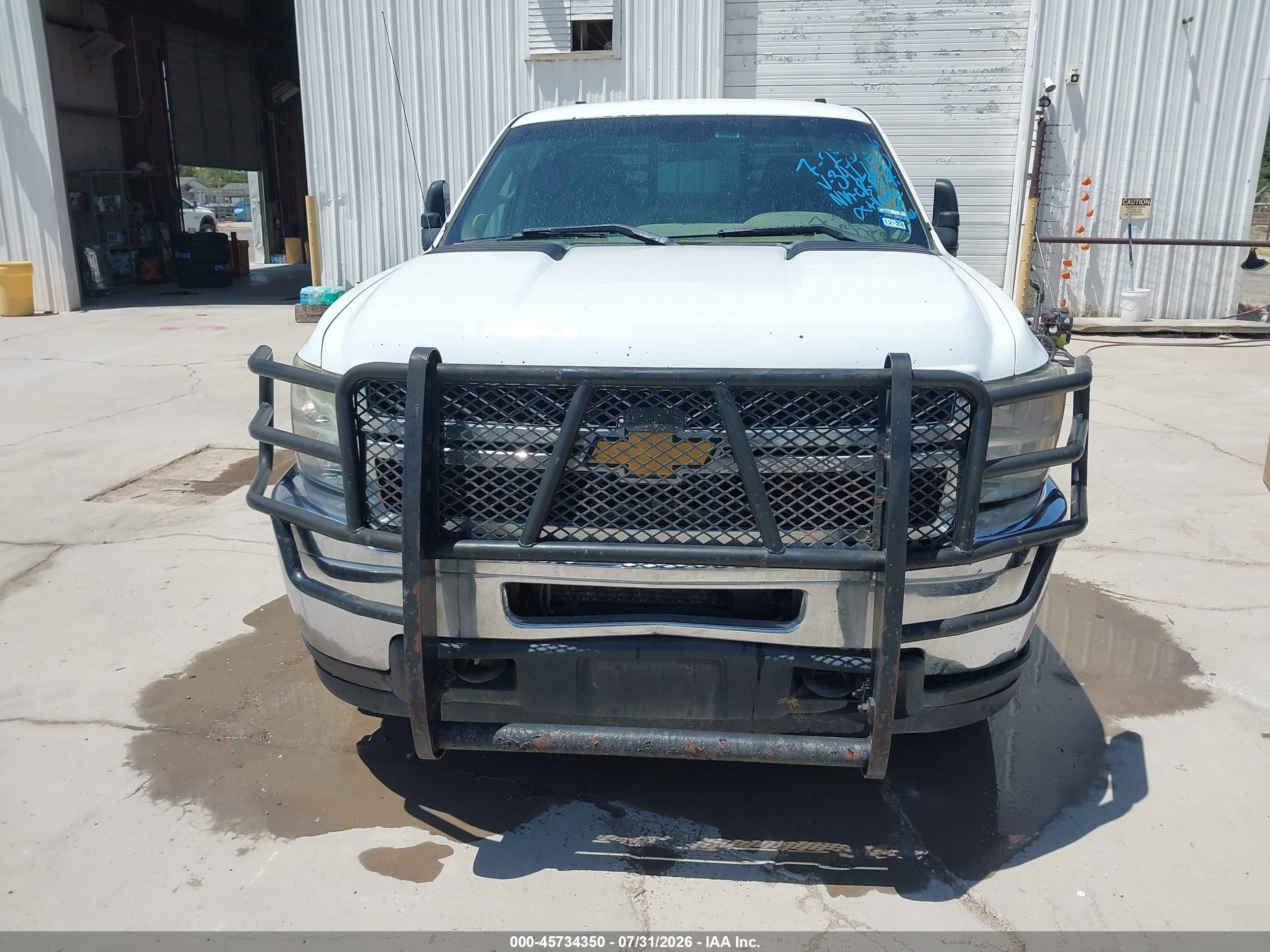 2013 Chevrolet Silverado 2500hd Work Truck Белый vin: 1GC2CVCGXDZ341655