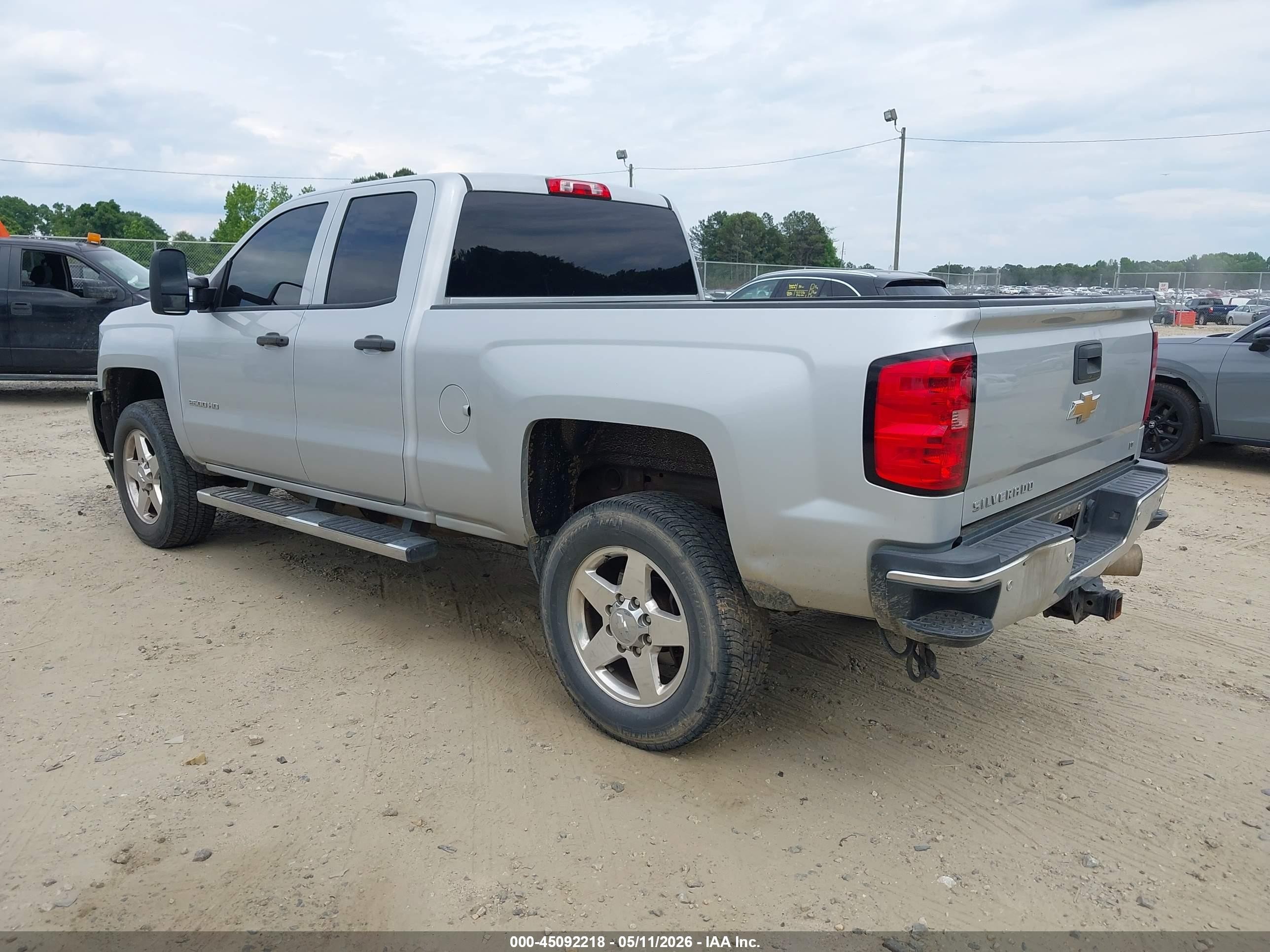 2015 Chevrolet Silverado 2500hd Lt Серебряный vin: 1GC2CVE83FZ105695