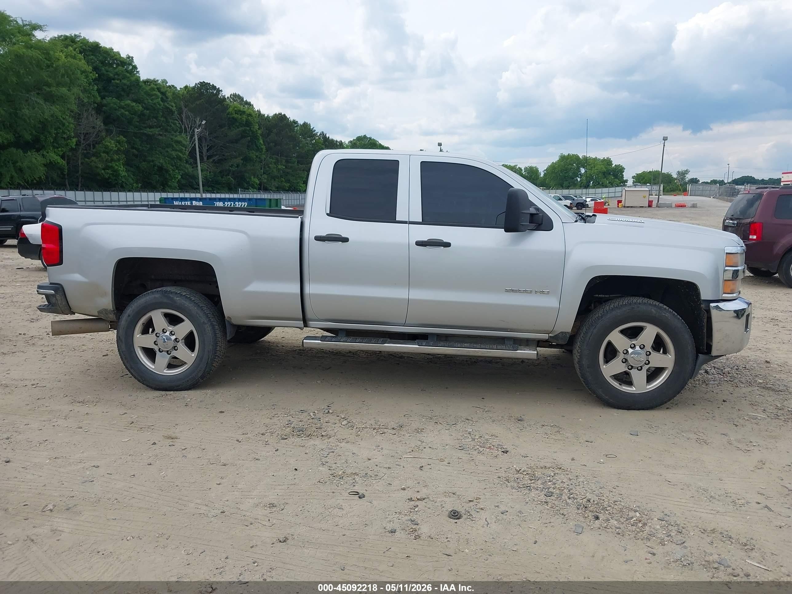 2015 Chevrolet Silverado 2500hd Lt Серебряный vin: 1GC2CVE83FZ105695