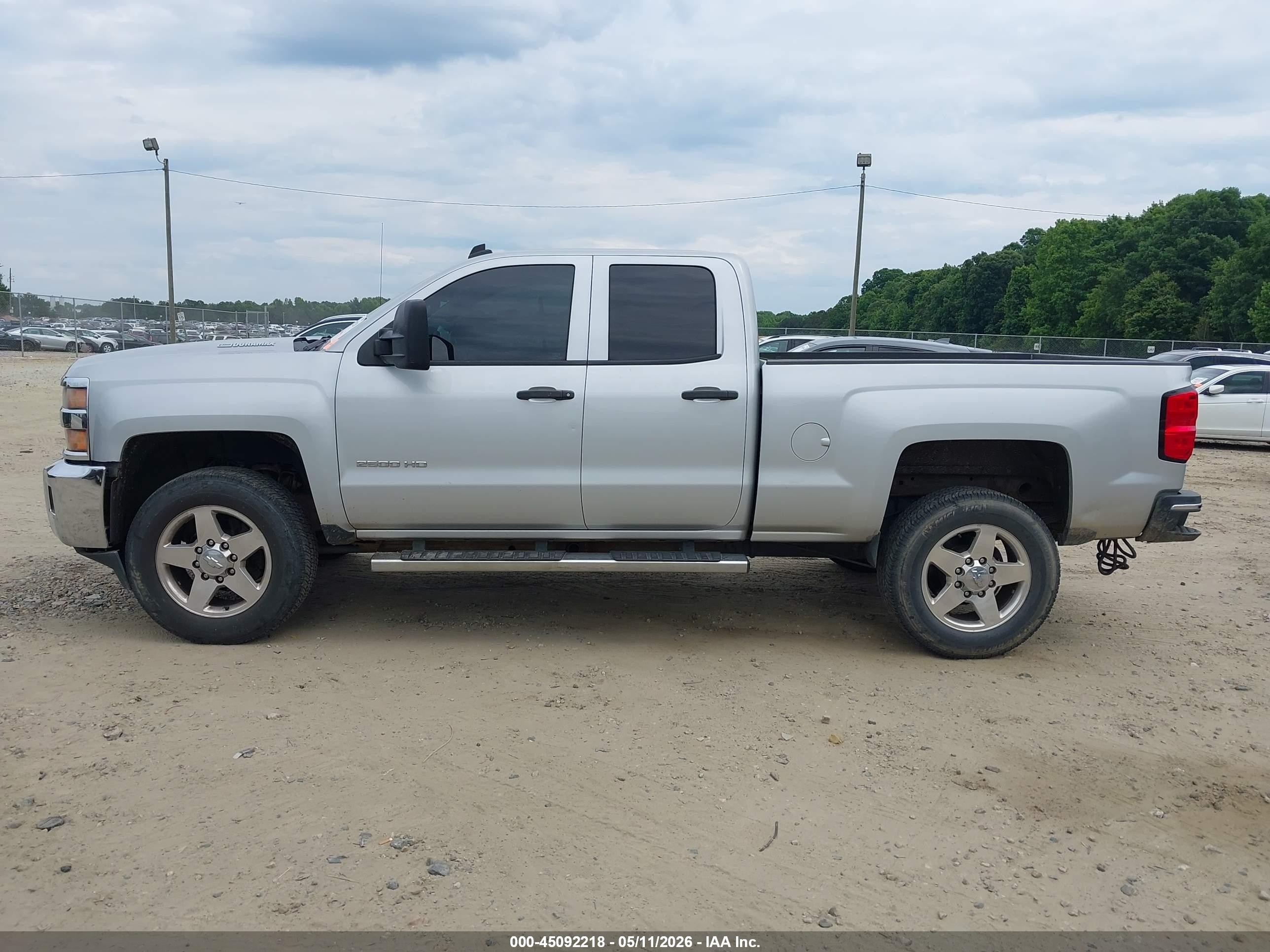 2015 Chevrolet Silverado 2500hd Lt Серебряный vin: 1GC2CVE83FZ105695