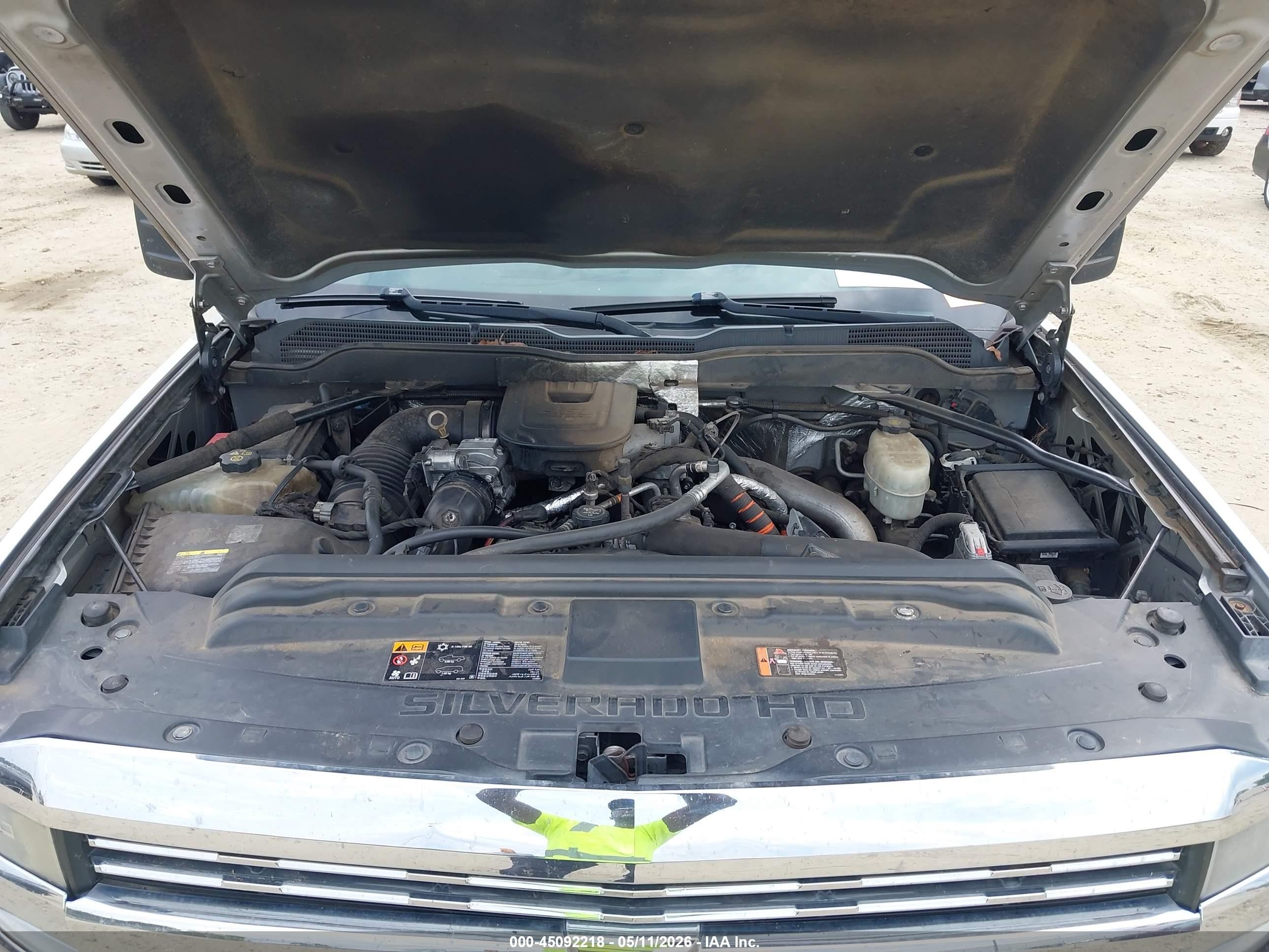 2015 Chevrolet Silverado 2500hd Lt Серебряный vin: 1GC2CVE83FZ105695