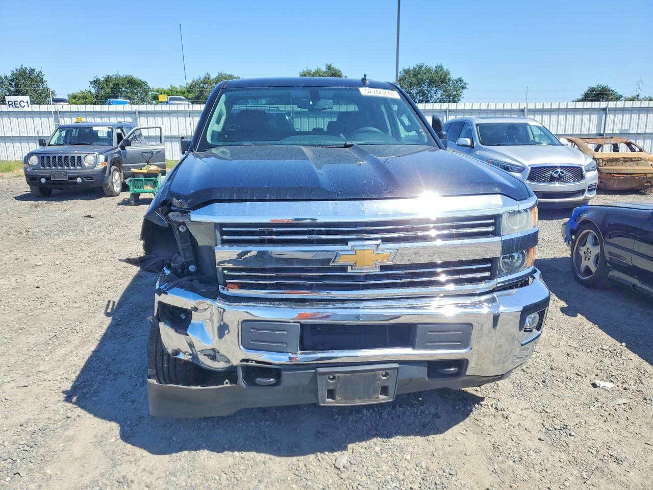 2015 Chevrolet Silverado C2500 Heavy Duty Lt Black vin: 1GC2CVEG4FZ140866