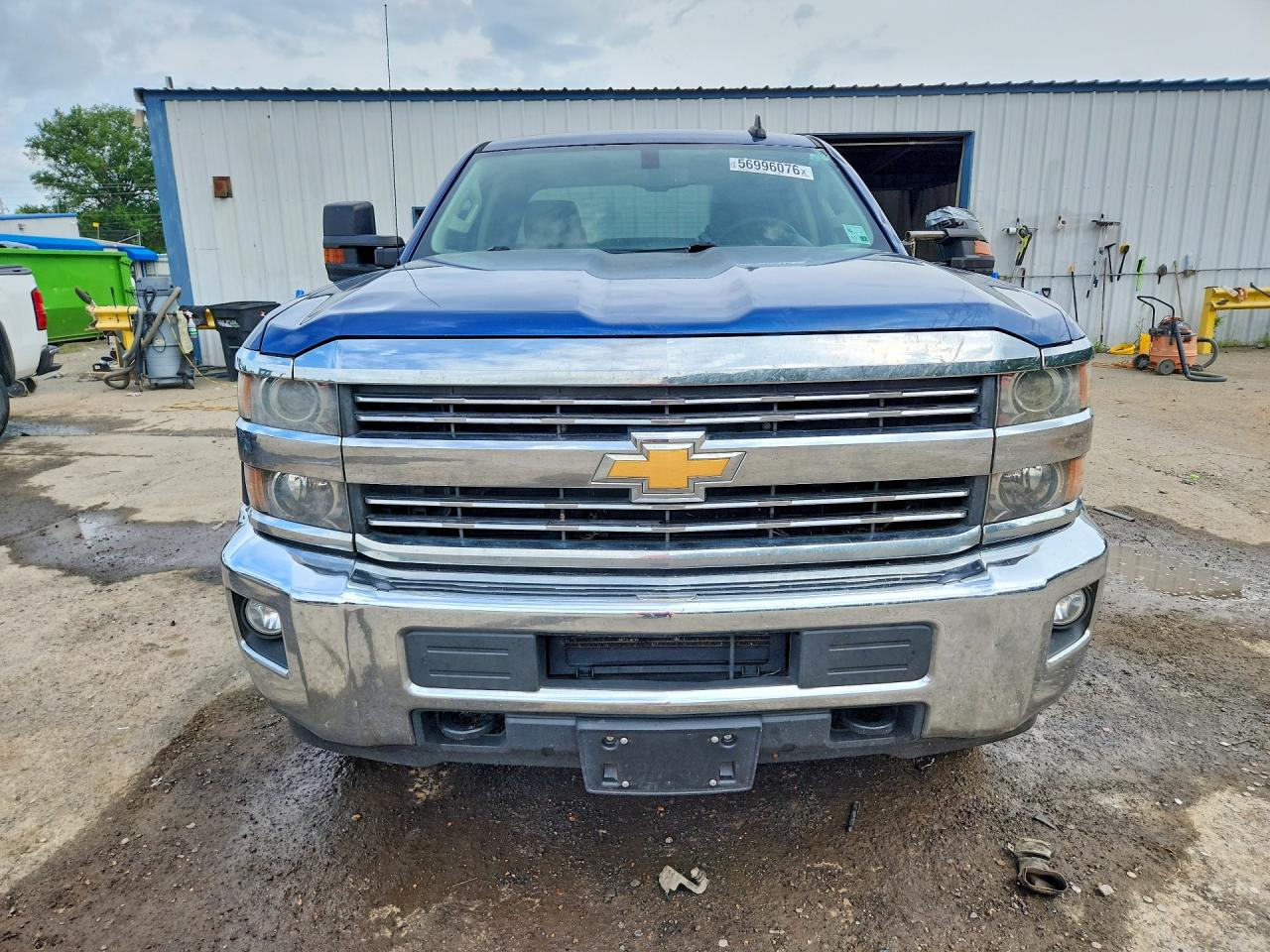 2015 Chevrolet Silverado C2500 Heavy Duty Lt Blue vin: 1GC2CVEG8FZ540137