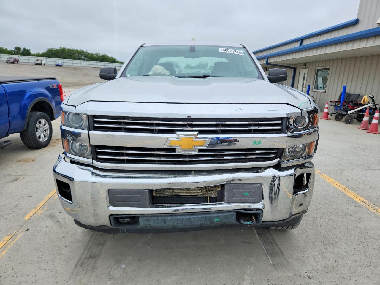 2015 Chevrolet Silverado K2500 Heavy Duty Silver vin: 1GC2KUEG0FZ516363