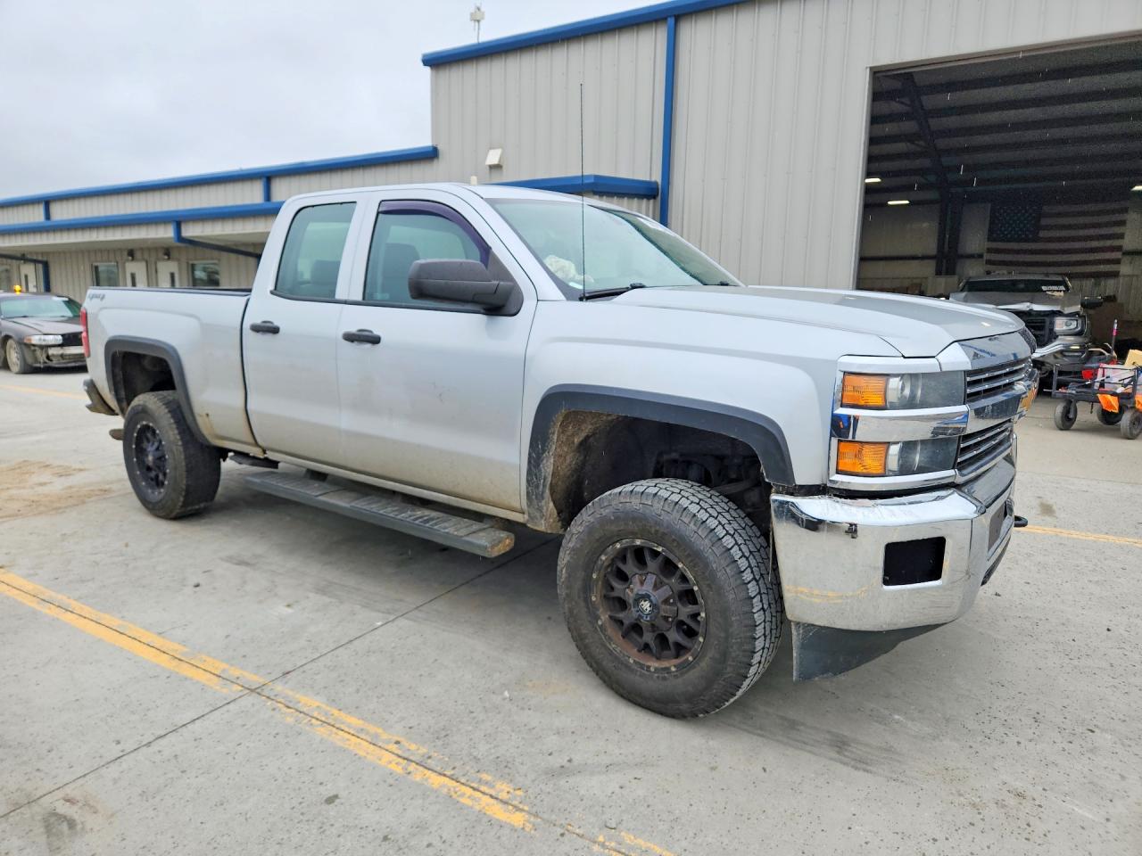2015 Chevrolet Silverado K2500 Heavy Duty Silver vin: 1GC2KUEG0FZ516363