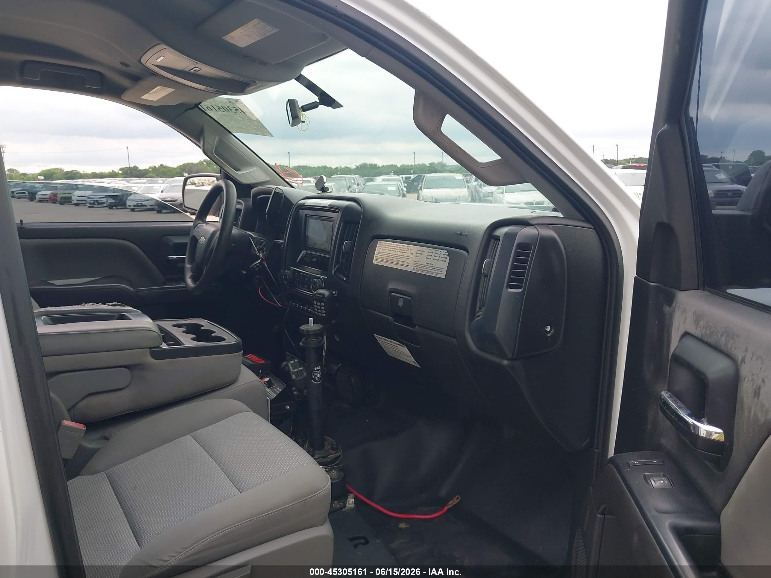 2015 Chevrolet Silverado 2500hd Wt White vin: 1GC2KUEG0FZ535267