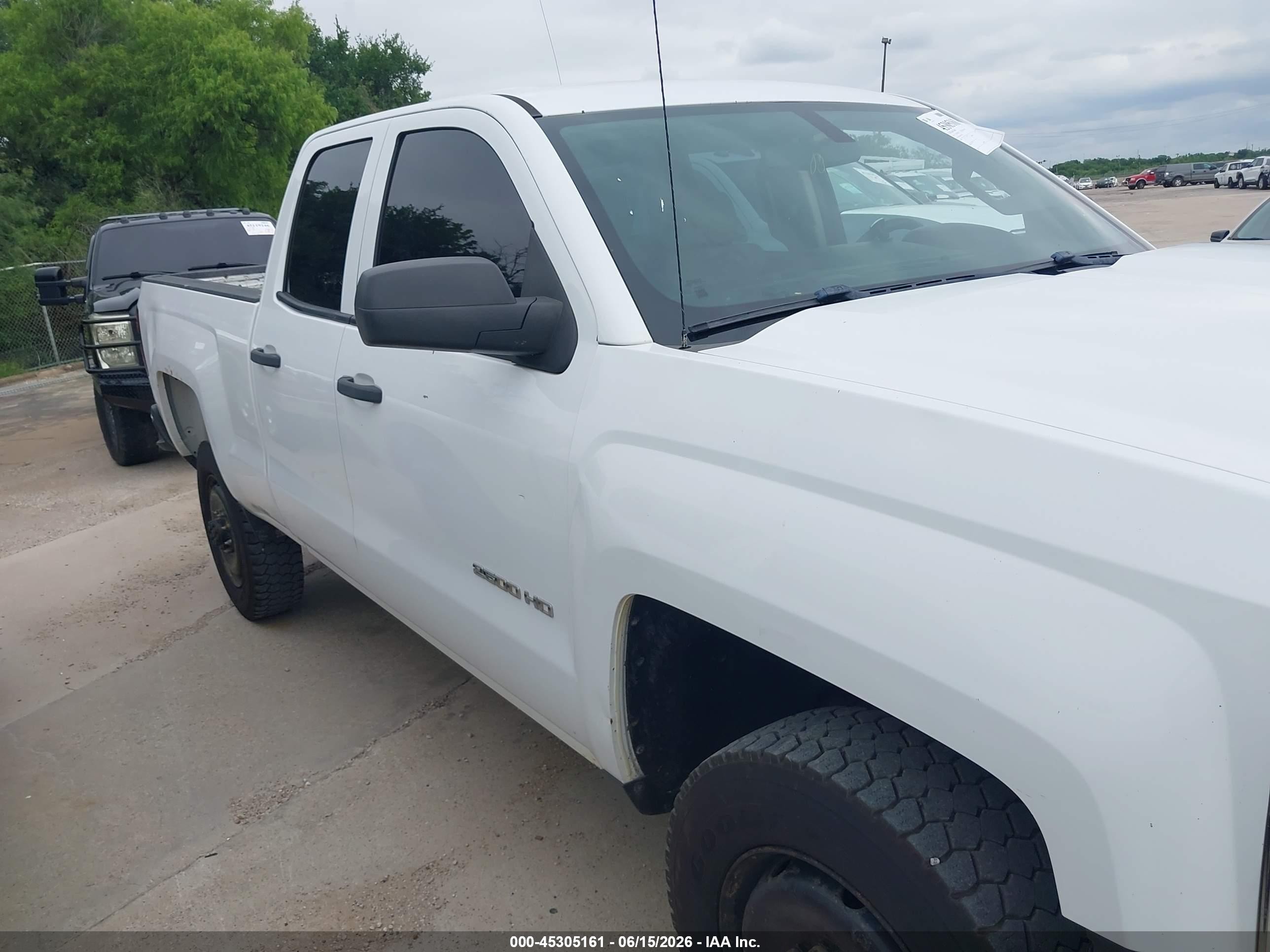 2015 Chevrolet Silverado 2500hd Wt White vin: 1GC2KUEG0FZ535267