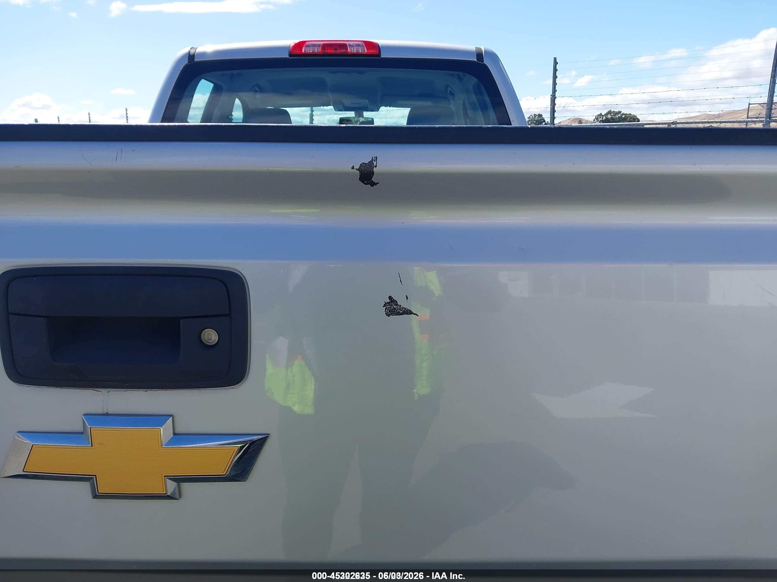 2015 Chevrolet Silverado 2500hd Wt Silver vin: 1GC2KUEG0FZ540680
