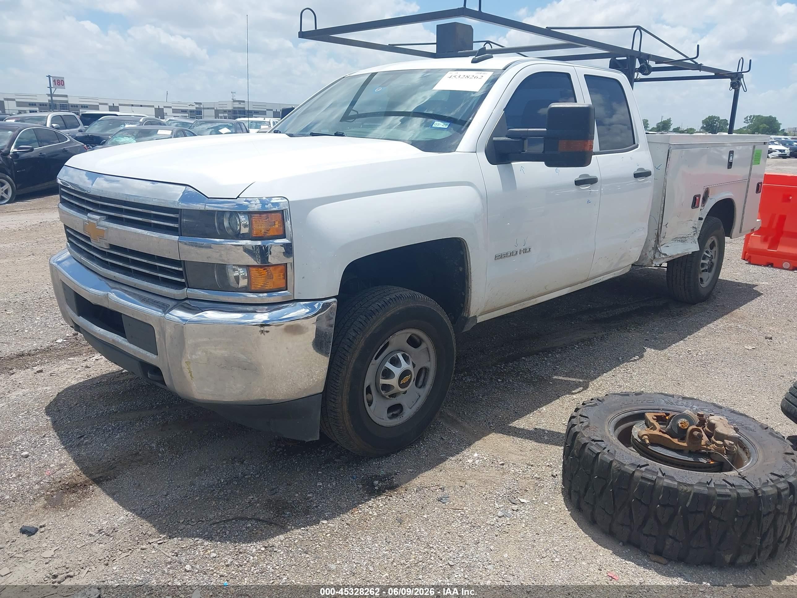 2018 Chevrolet Silverado 2500hd Work Truck Белый vin: 1GC2KUEG0JZ247502
