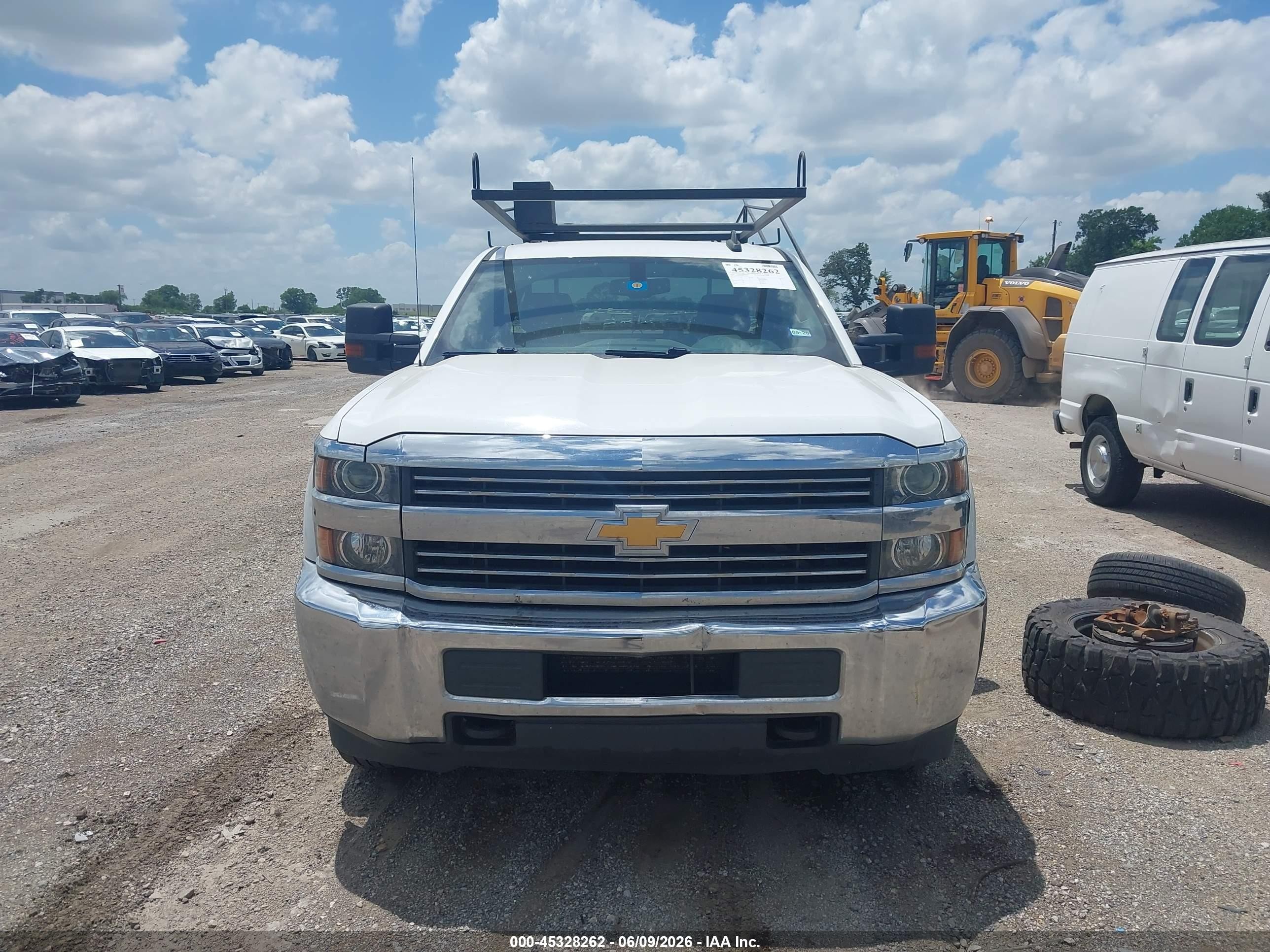 2018 Chevrolet Silverado 2500hd Work Truck Белый vin: 1GC2KUEG0JZ247502