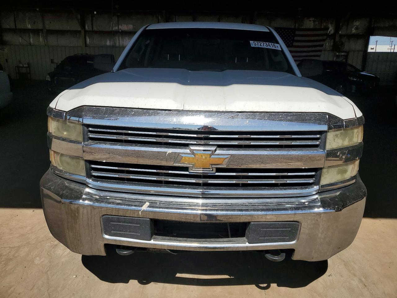 2015 Chevrolet Silverado K2500 Heavy Duty Белый vin: 1GC2KUEG2FZ542432