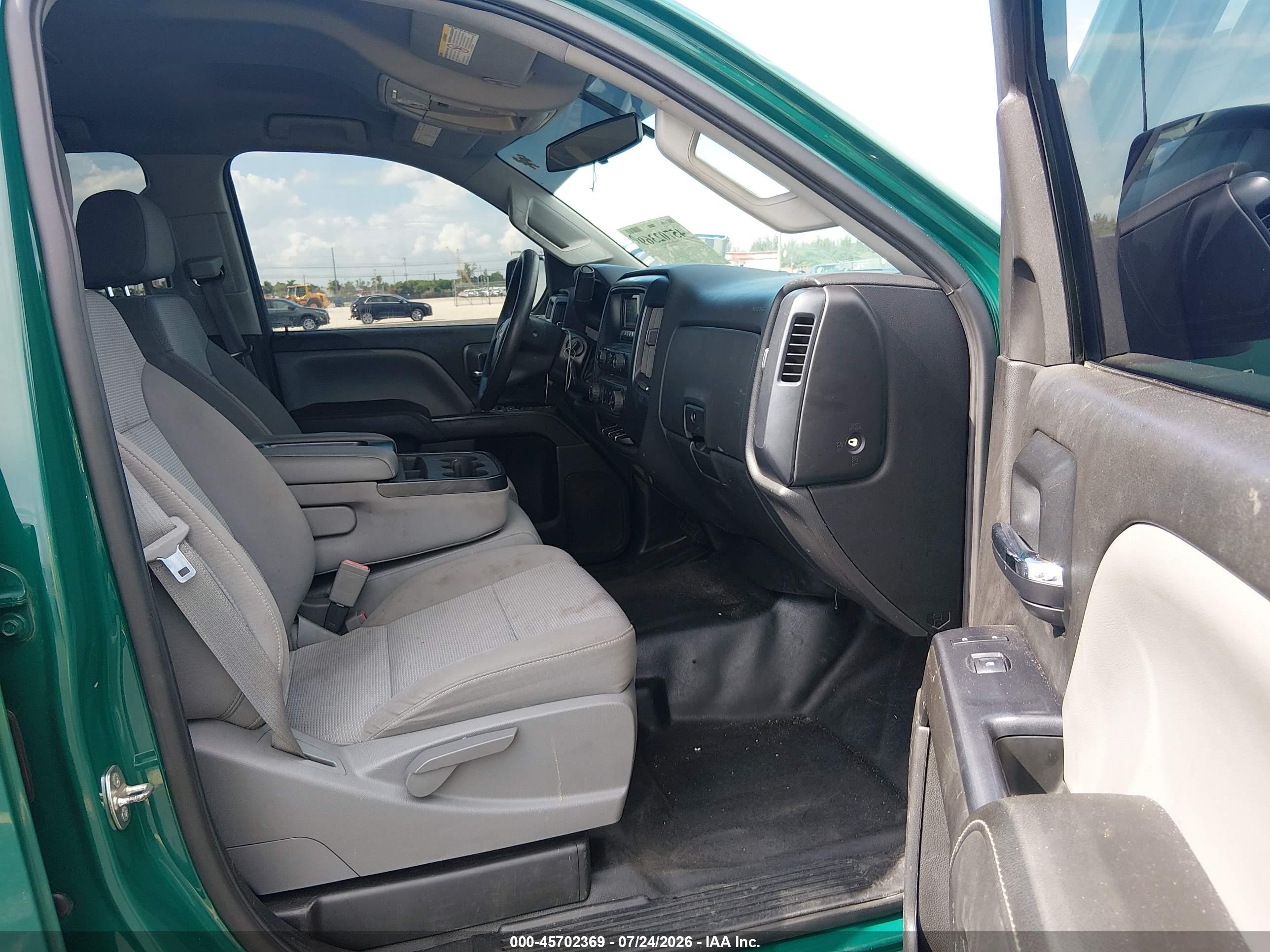 2015 Chevrolet Silverado 2500hd Work Truck Зеленый vin: 1GC2KUEG3FZ128849