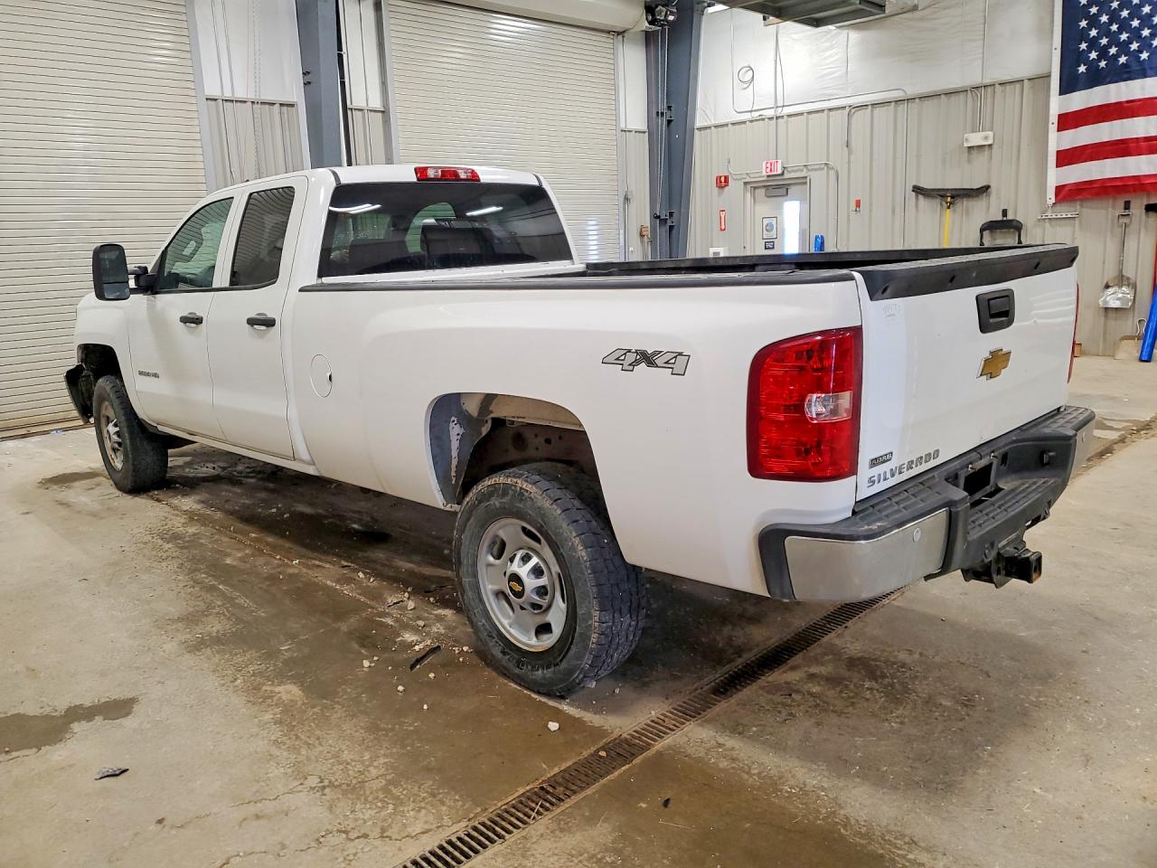 2015 Chevrolet Silverado K2500 Heavy Duty White vin: 1GC2KUEG3FZ512758