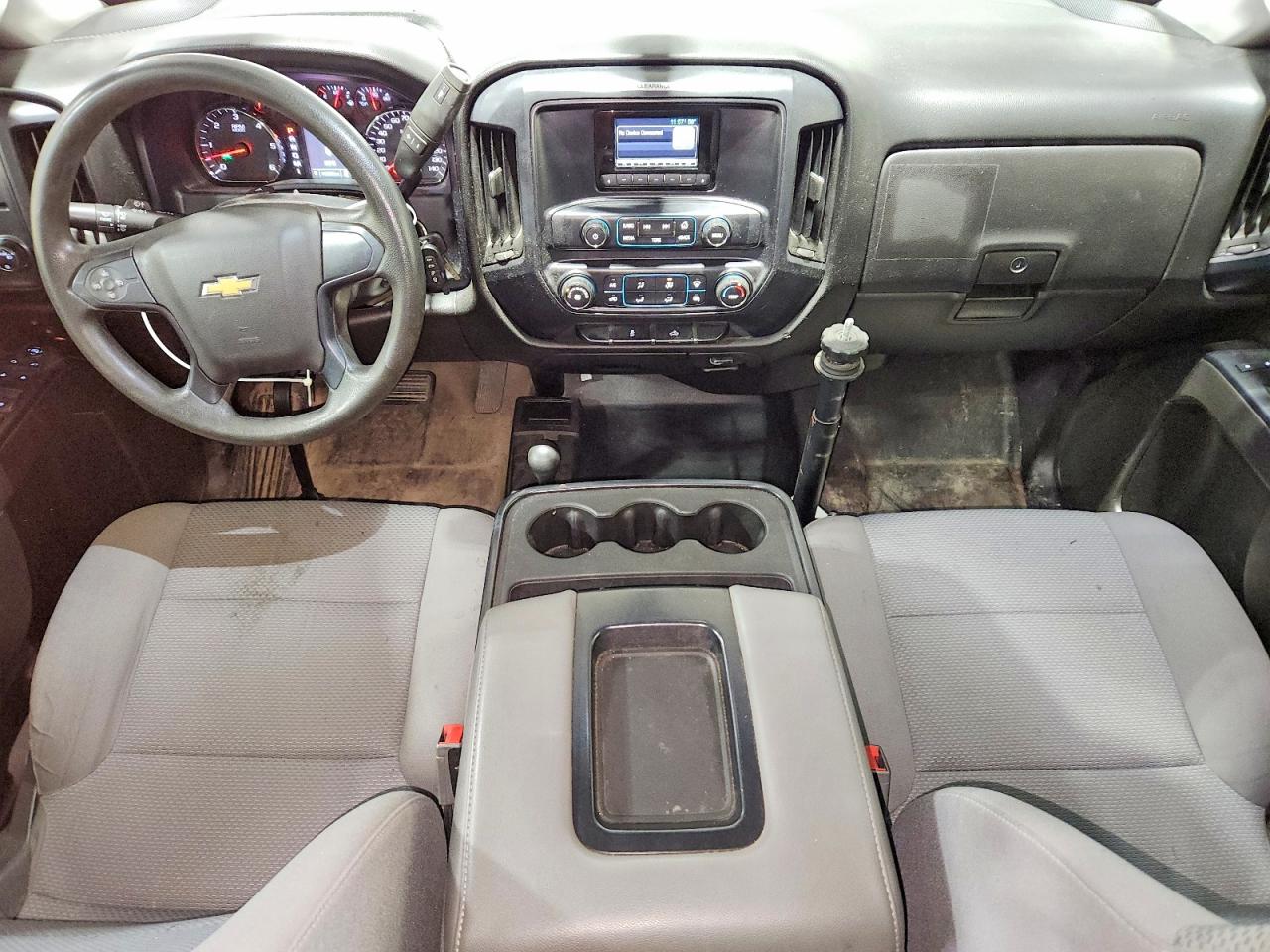 2015 Chevrolet Silverado K2500 Heavy Duty White vin: 1GC2KUEG5FZ549259