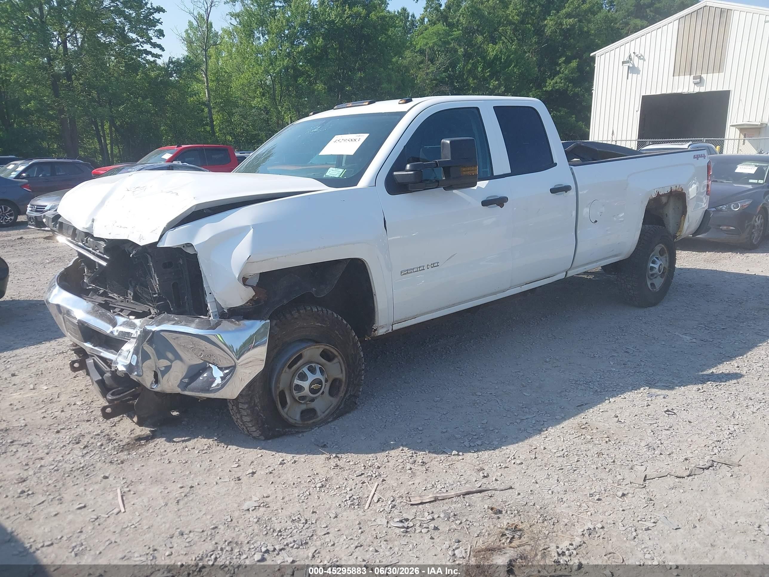 2015 Chevrolet Silverado 2500hd Wt Белый vin: 1GC2KUEG6FZ552509