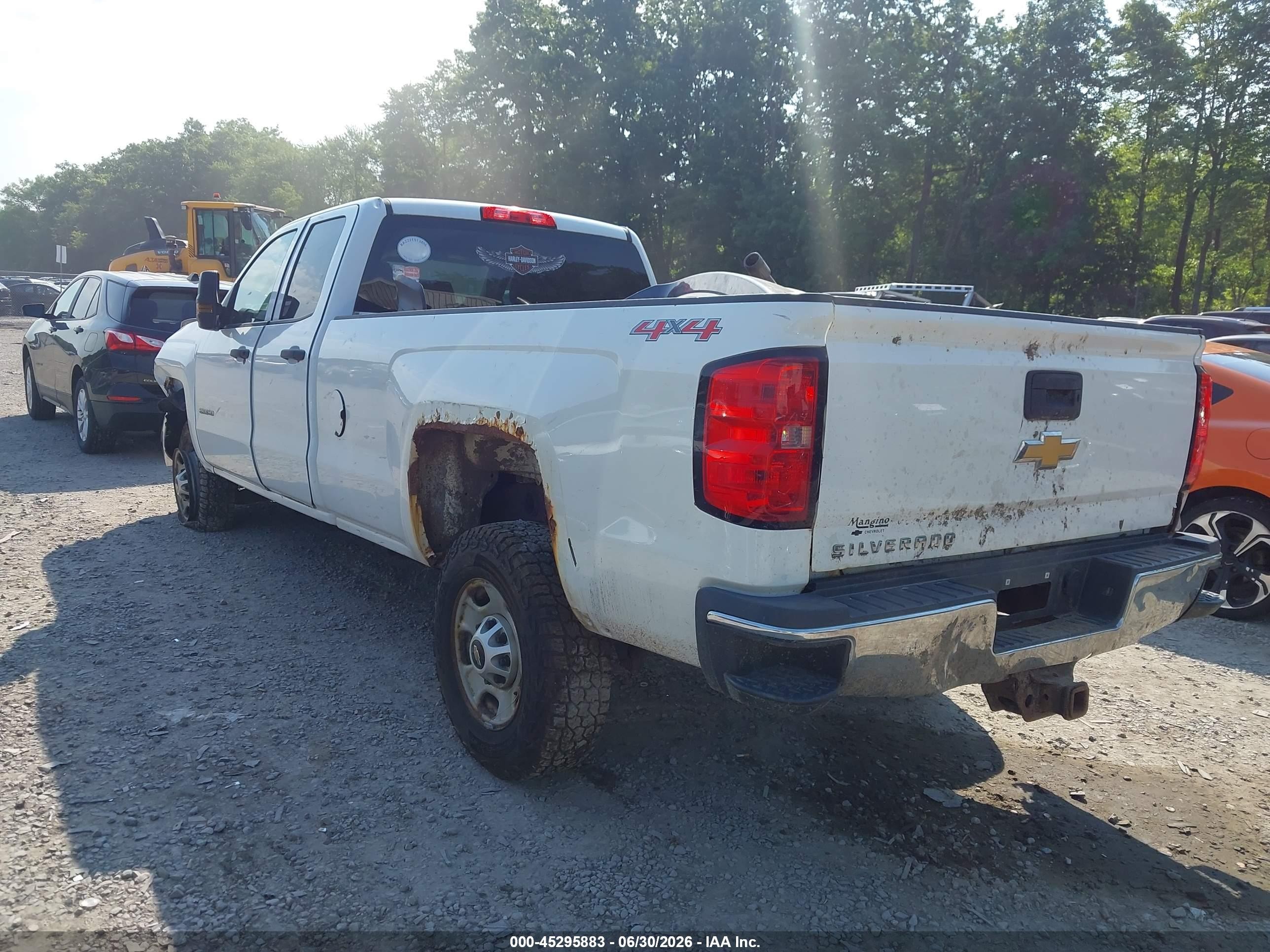 2015 Chevrolet Silverado 2500hd Wt Белый vin: 1GC2KUEG6FZ552509