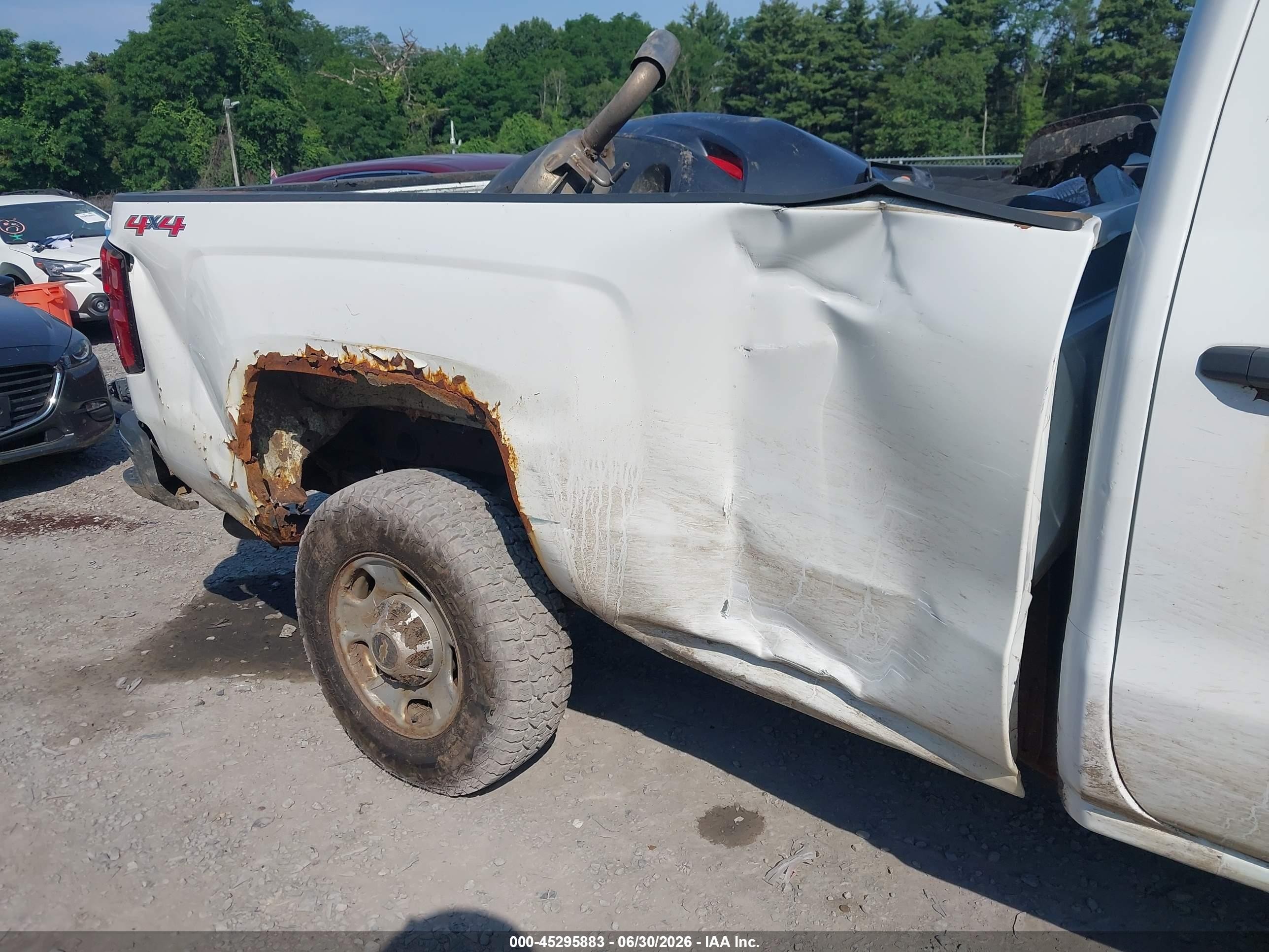 2015 Chevrolet Silverado 2500hd Wt Белый vin: 1GC2KUEG6FZ552509