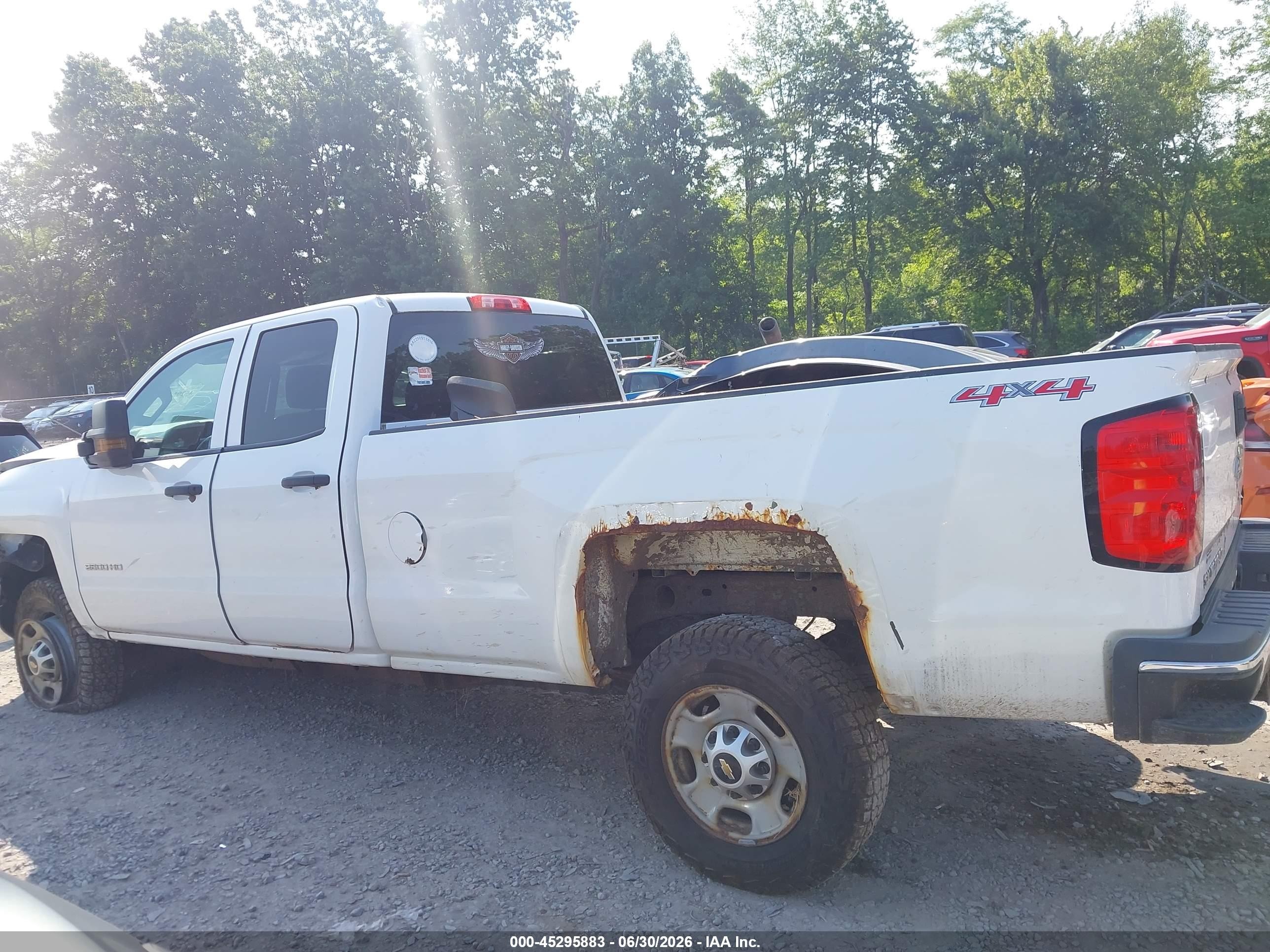 2015 Chevrolet Silverado 2500hd Wt Белый vin: 1GC2KUEG6FZ552509