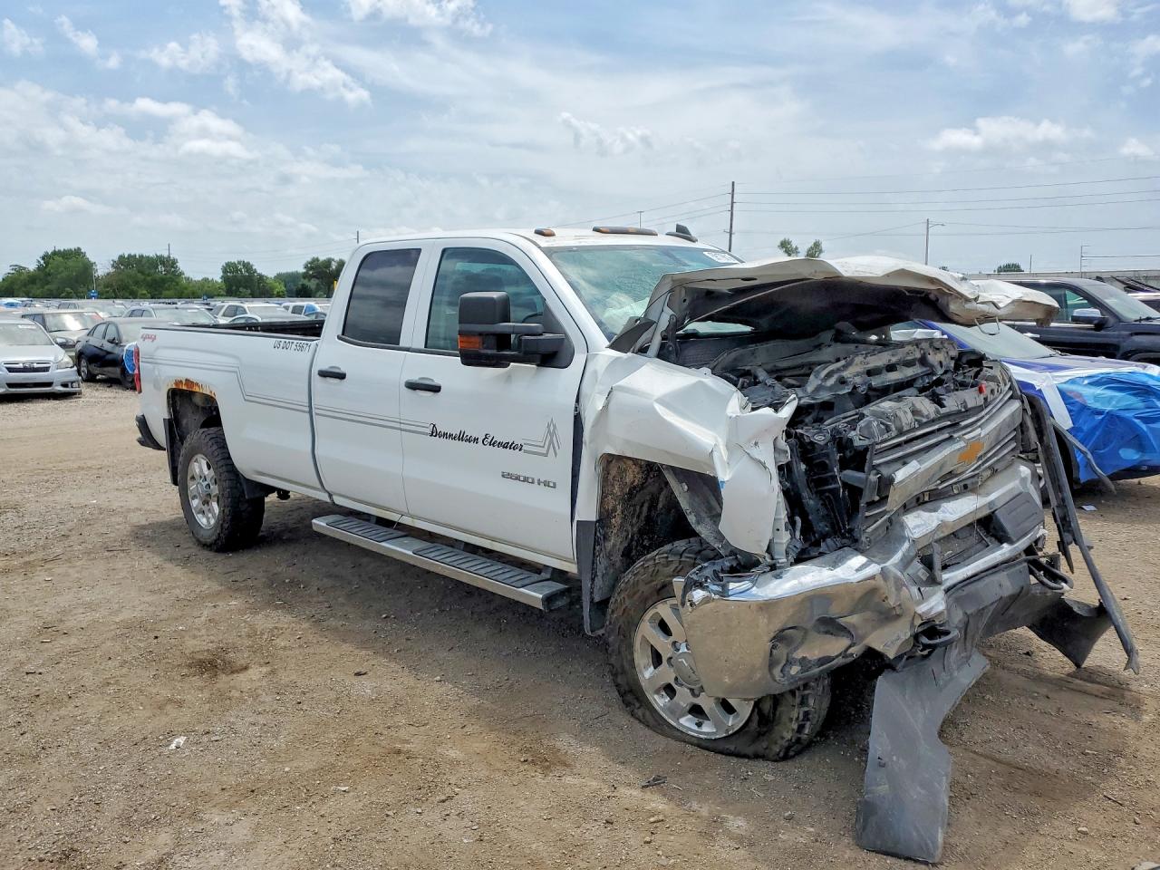 2015 Chevrolet 2500 White vin: 1GC2KUEG6FZ558343