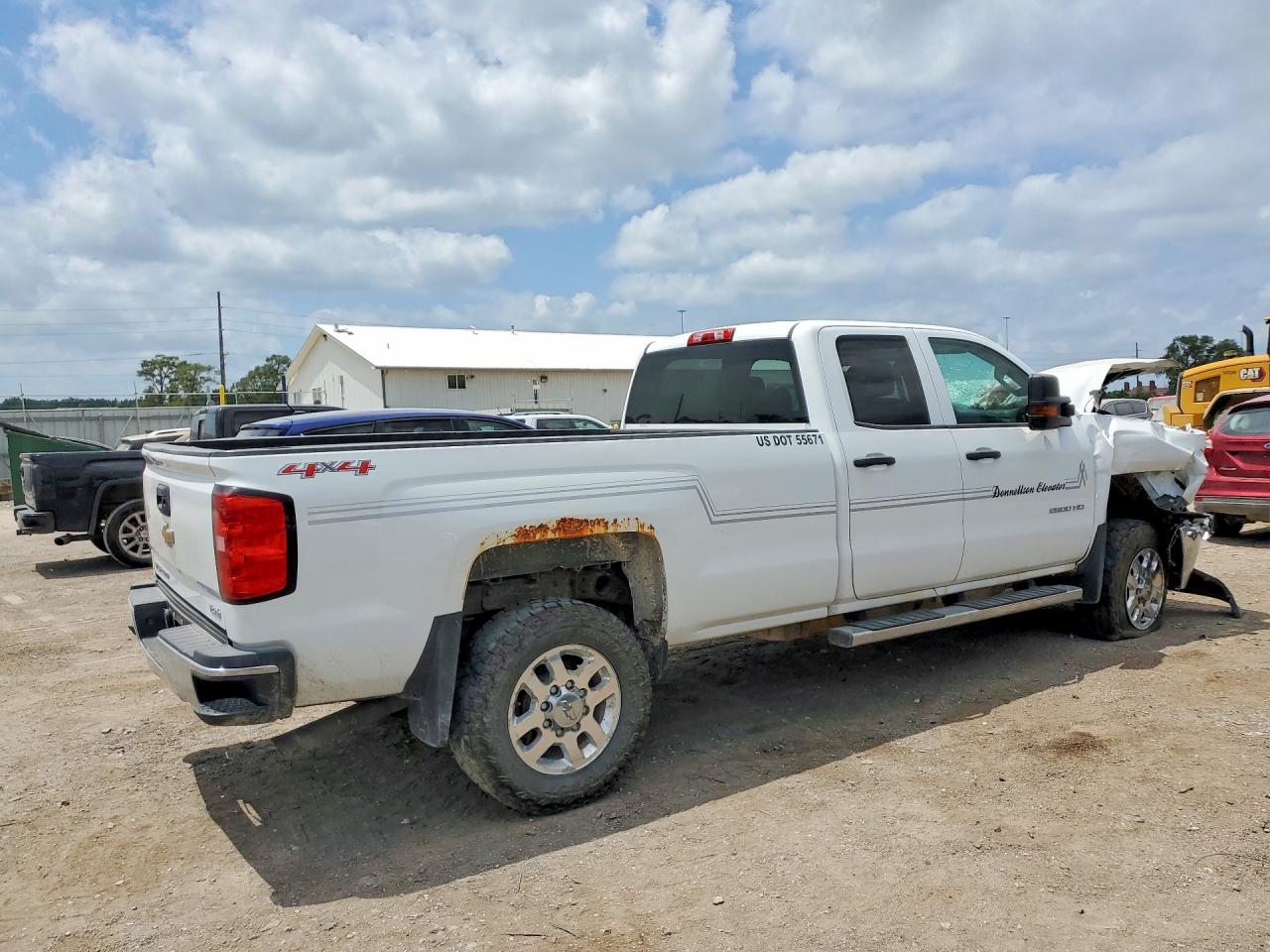 2015 Chevrolet 2500 White vin: 1GC2KUEG6FZ558343