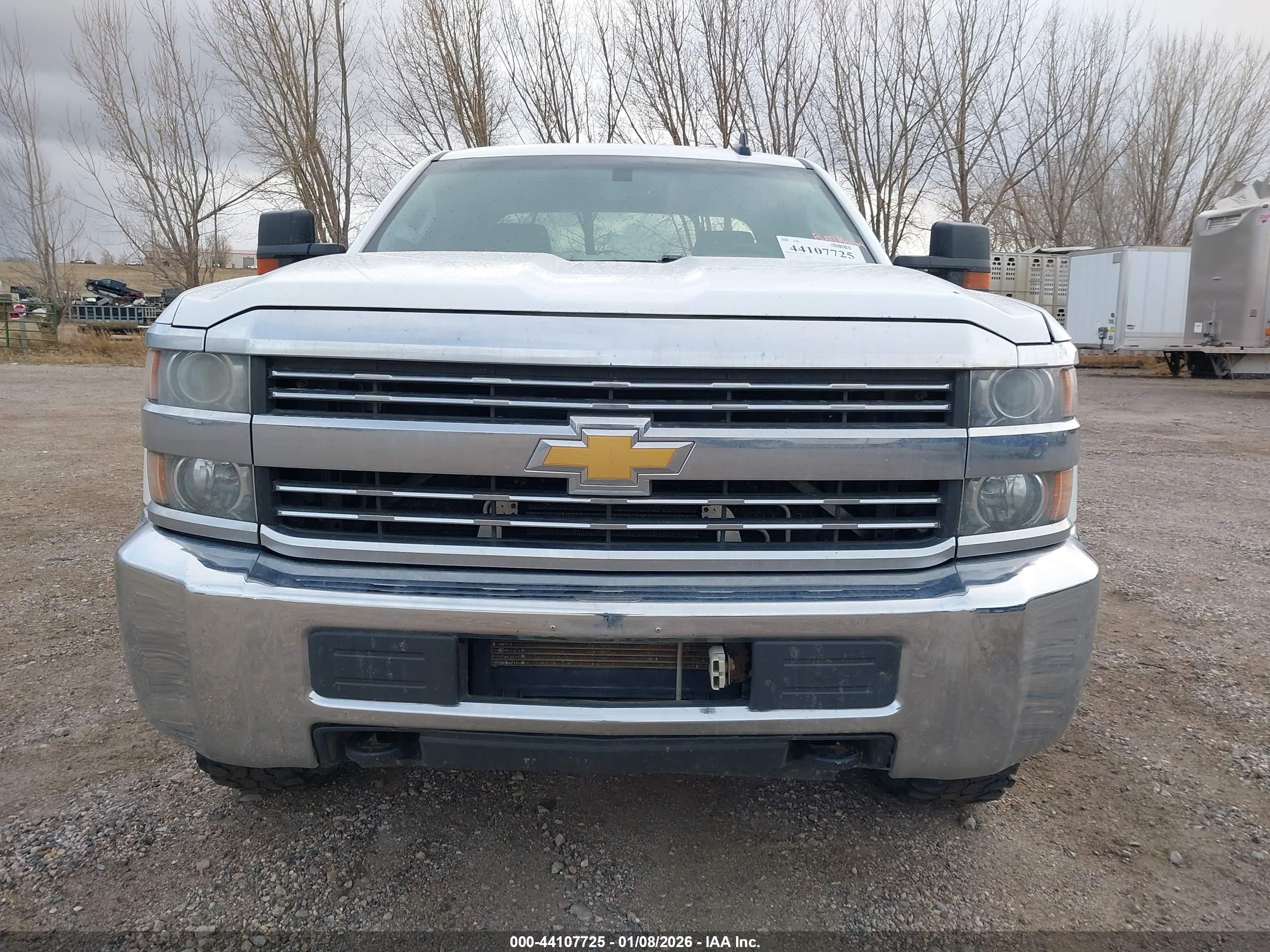 2015 Chevrolet Silverado 2500hd Wt White vin: 1GC2KUEG7FZ528624