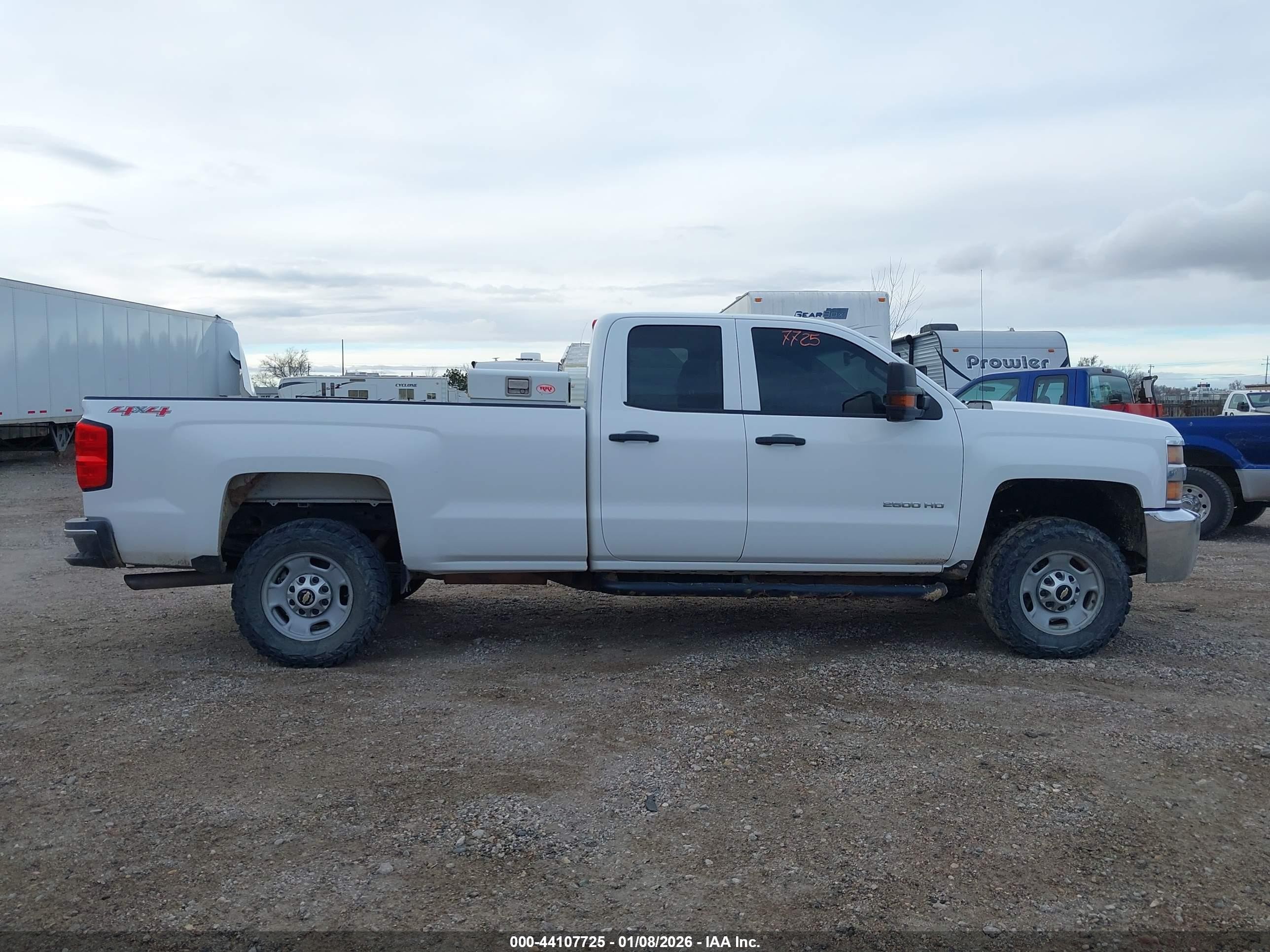2015 Chevrolet Silverado 2500hd Wt White vin: 1GC2KUEG7FZ528624
