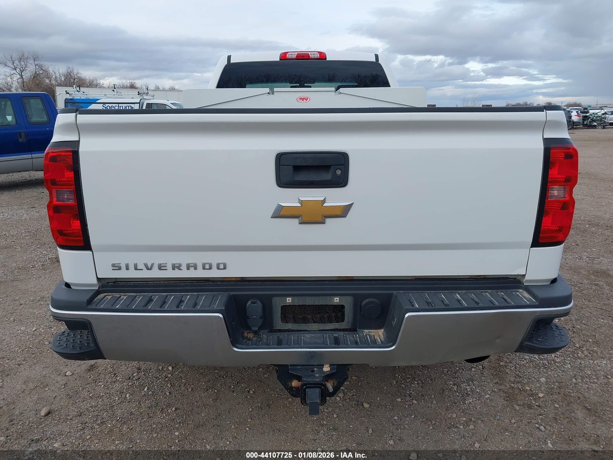 2015 Chevrolet Silverado 2500hd Wt White vin: 1GC2KUEG7FZ528624