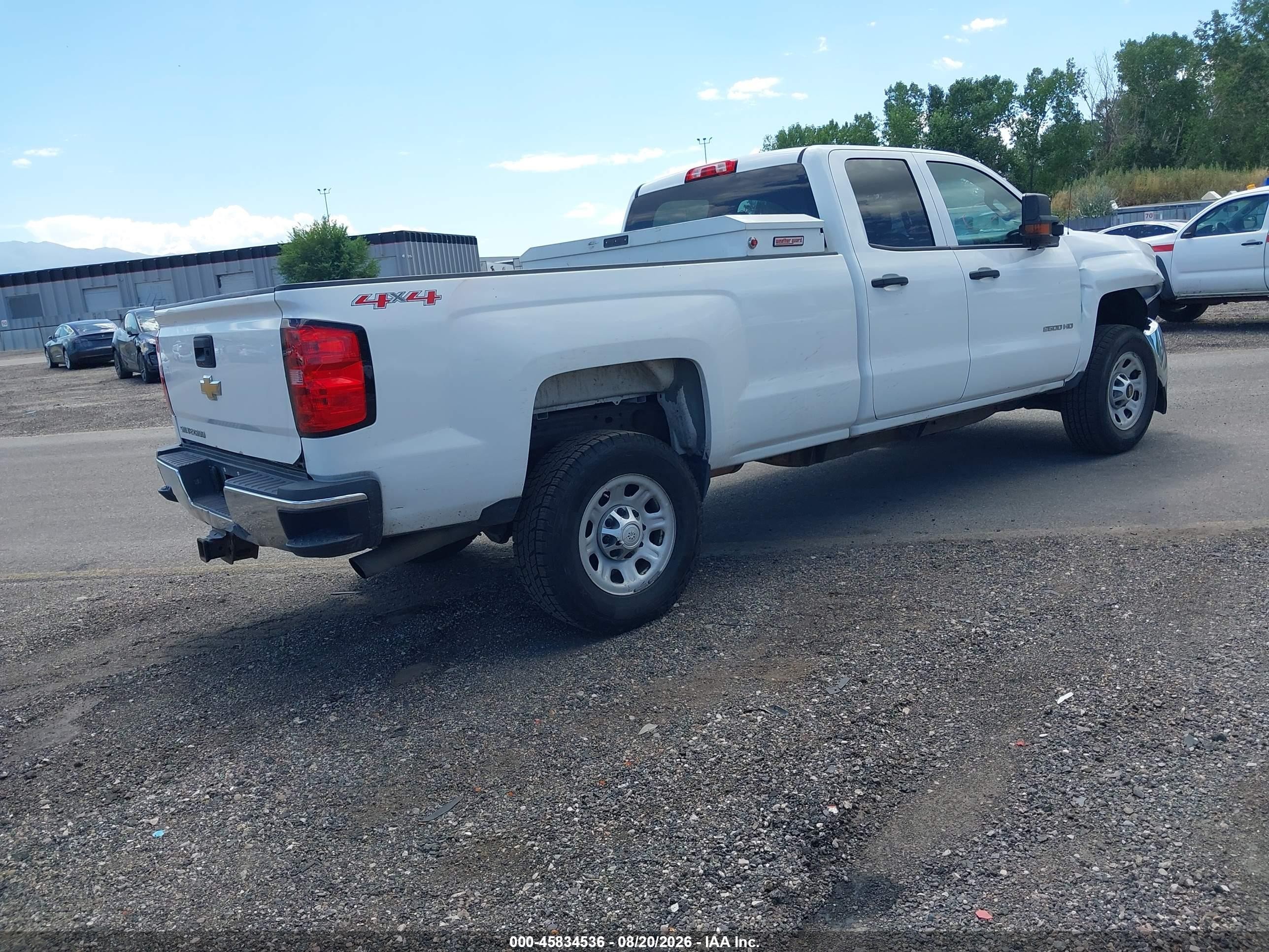2015 Chevrolet Silverado 2500hd Built After Aug 14 Work Truck Белый vin: 1GC2KUEG9FZ503885