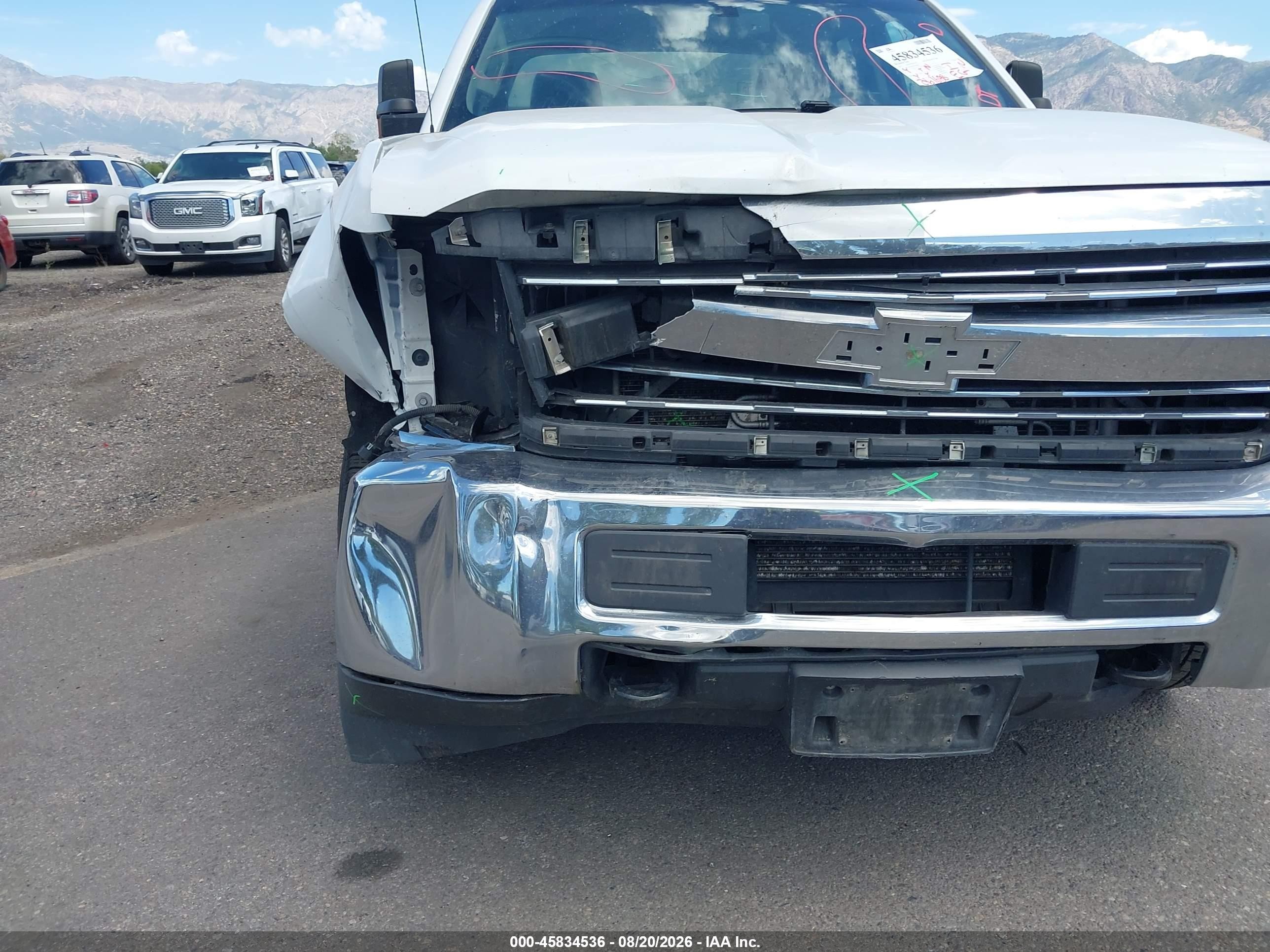 2015 Chevrolet Silverado 2500hd Built After Aug 14 Work Truck Белый vin: 1GC2KUEG9FZ503885