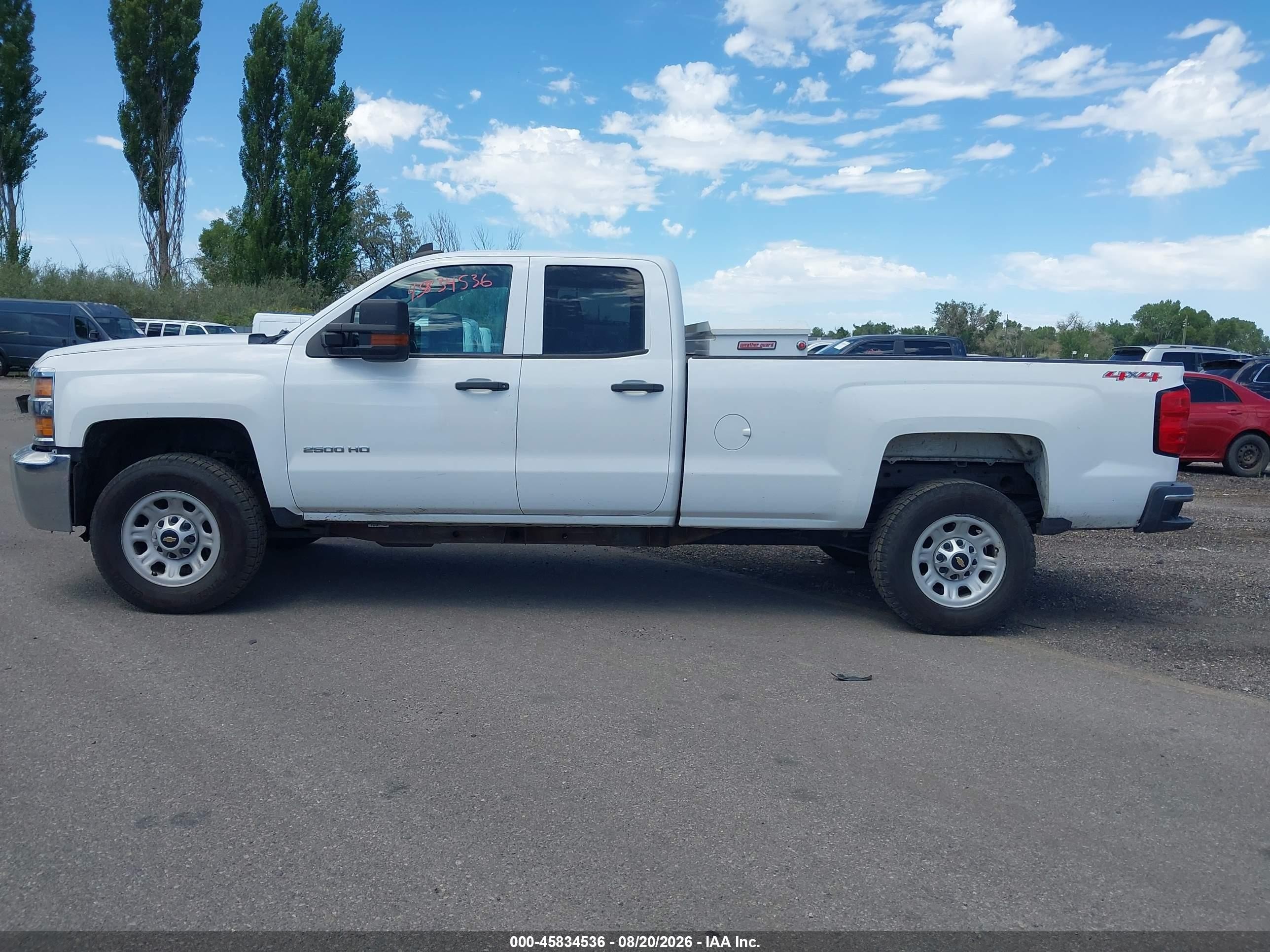 2015 Chevrolet Silverado 2500hd Built After Aug 14 Work Truck Белый vin: 1GC2KUEG9FZ503885