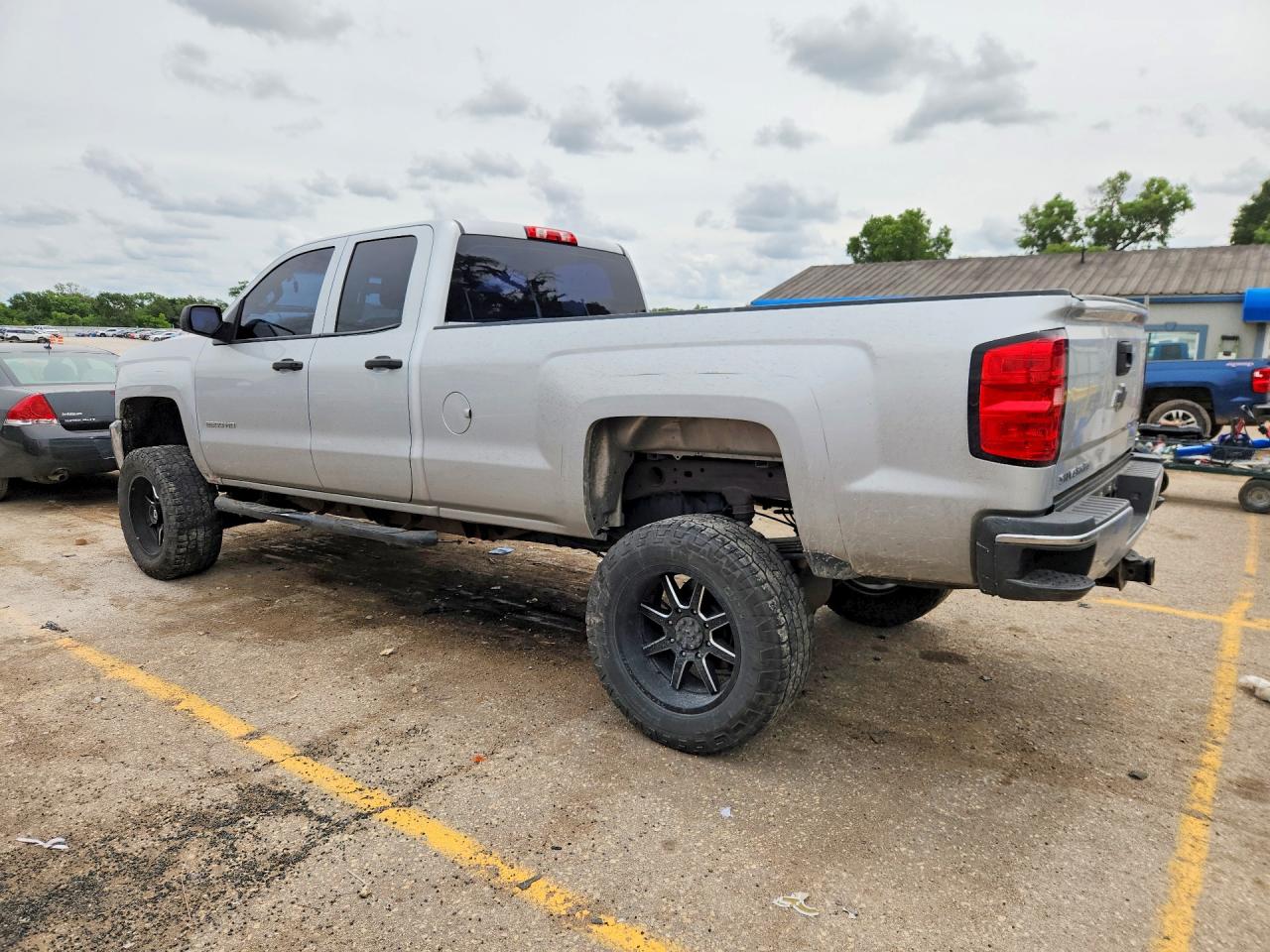 2015 Chevrolet Silverado K2500 Heavy Duty Silver vin: 1GC2KUEG9FZ517835